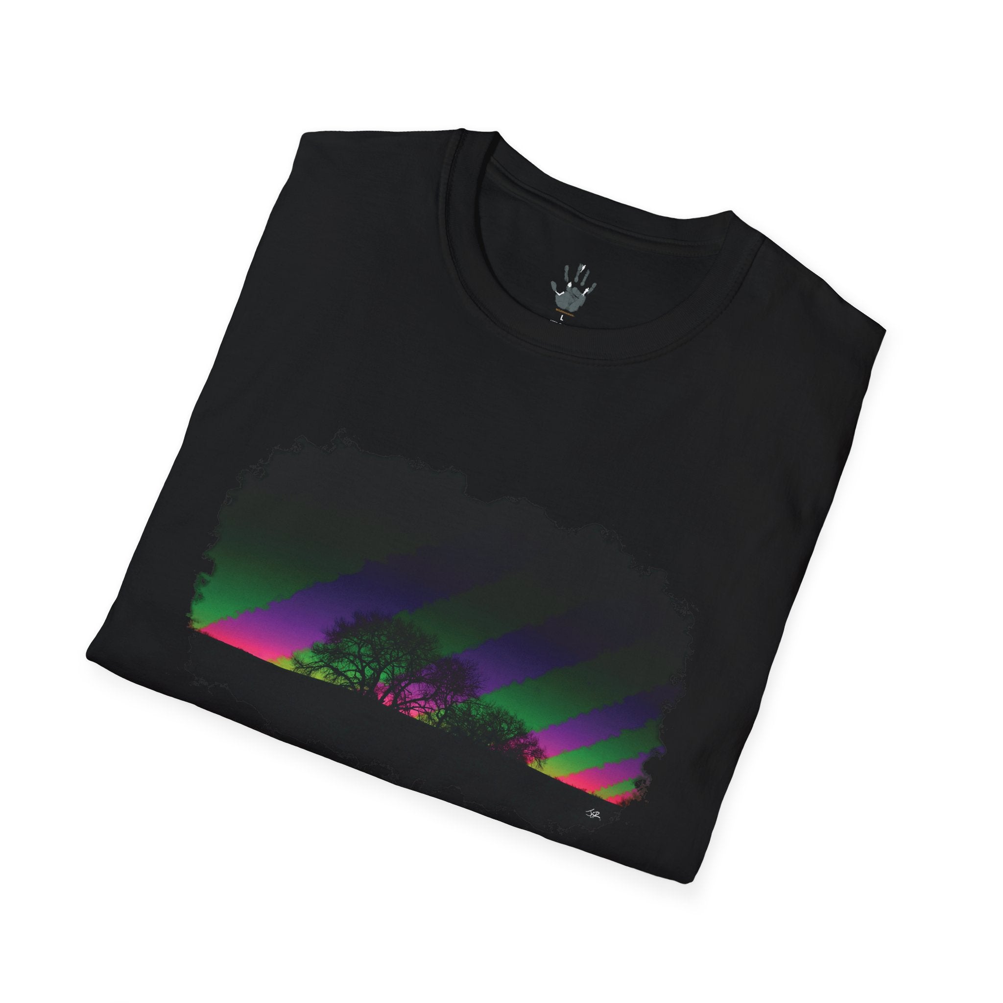 WildHooman - Sunrise Color Effect Unisex Cotton T-shirt