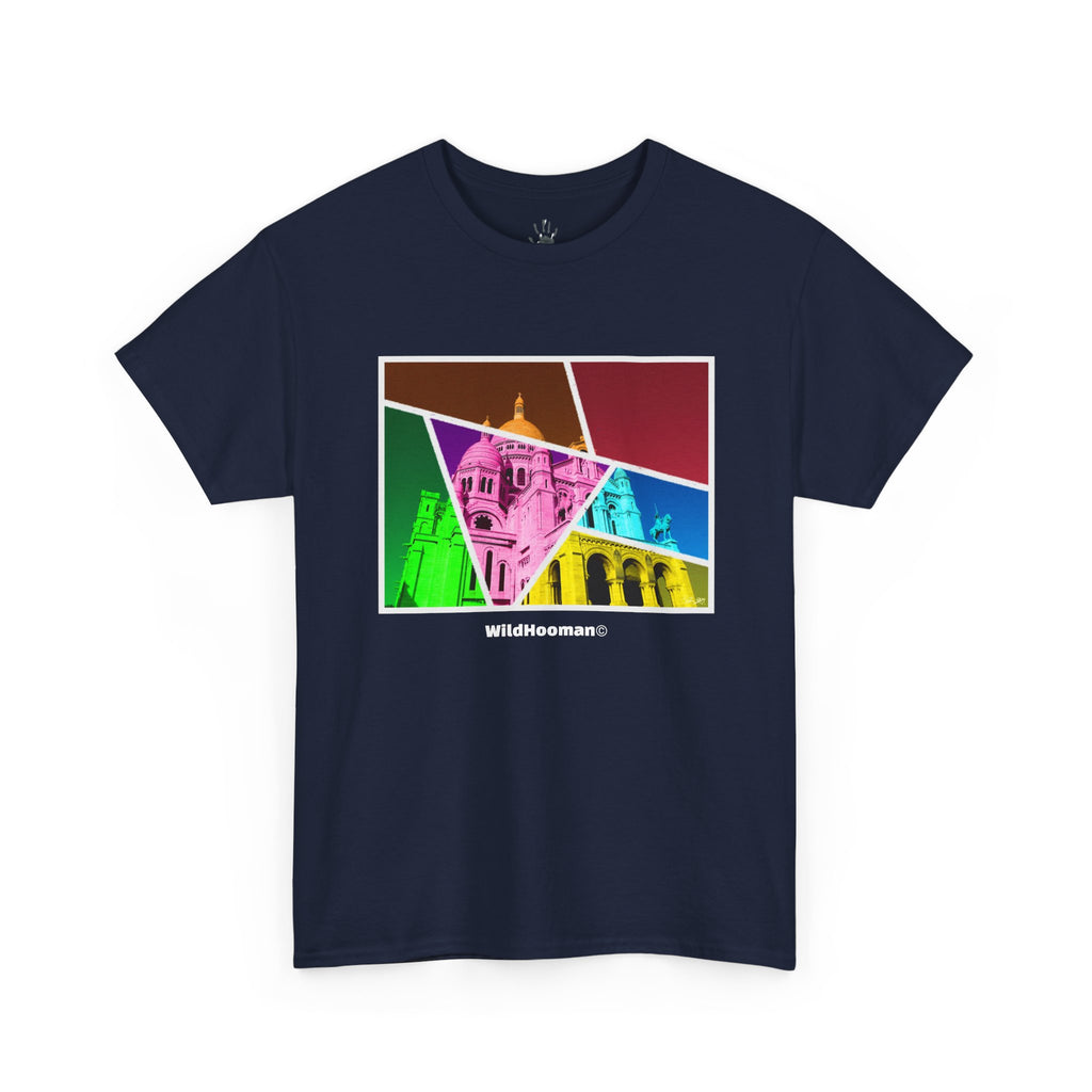 WildHooman Basilique du Sacré-Cœur Unisex T-Shirt