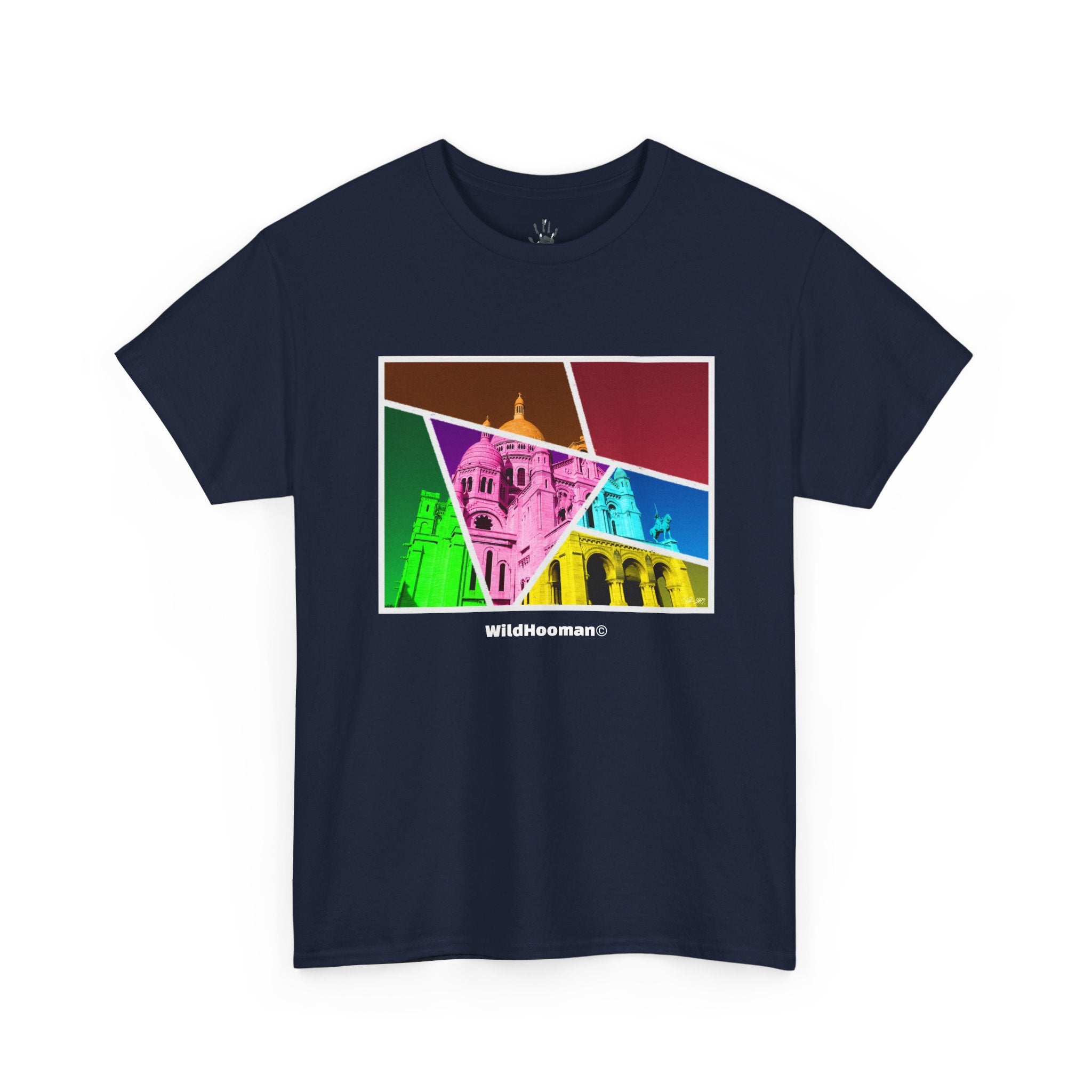 WildHooman Basilique du Sacré-Cœur Unisex T-Shirt