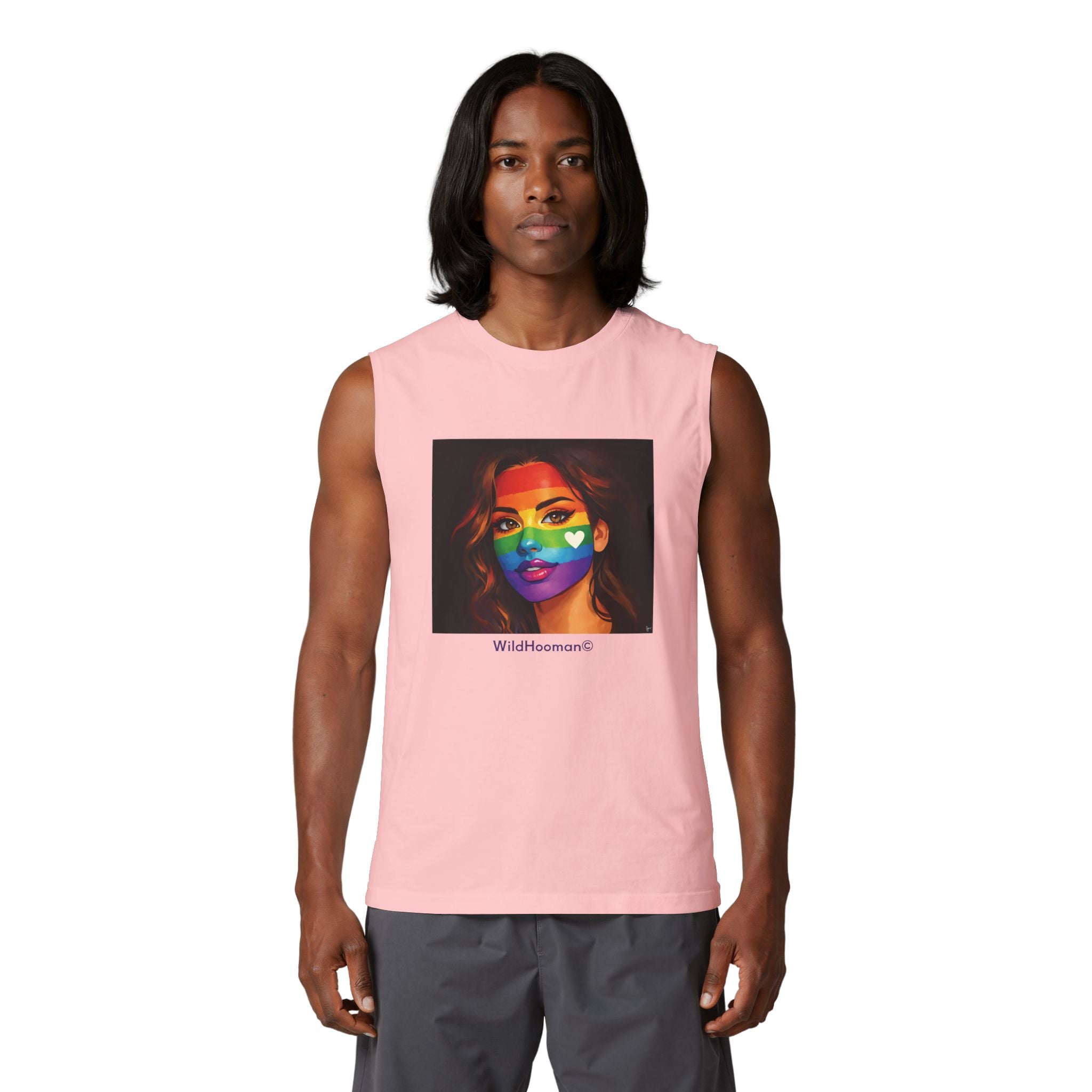 WildHooman Pride Portrait — Graphic Tank Top - WildHooman
