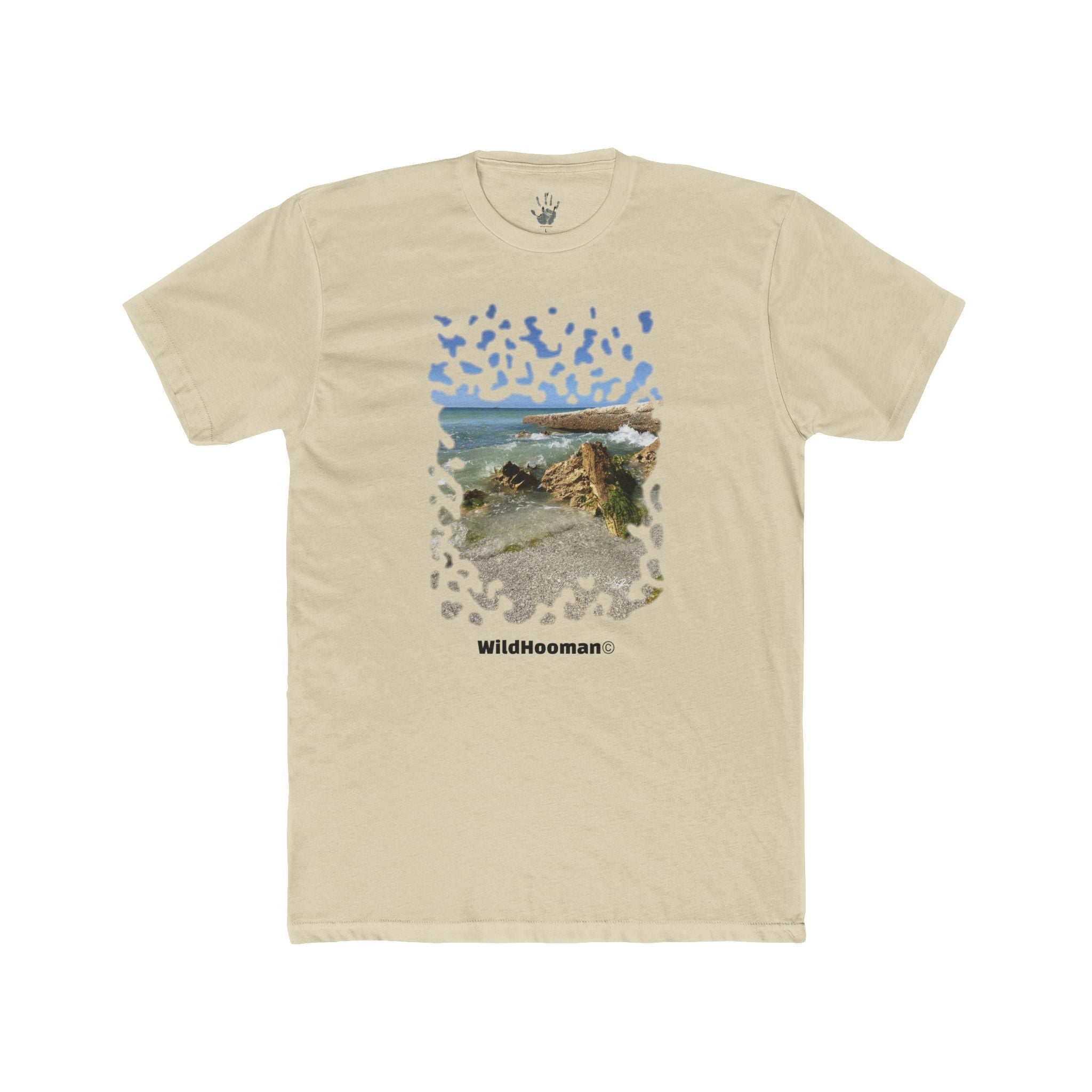WildHooman - Anna Maria Island Beach, FL - Unisex Cotton T-shirt