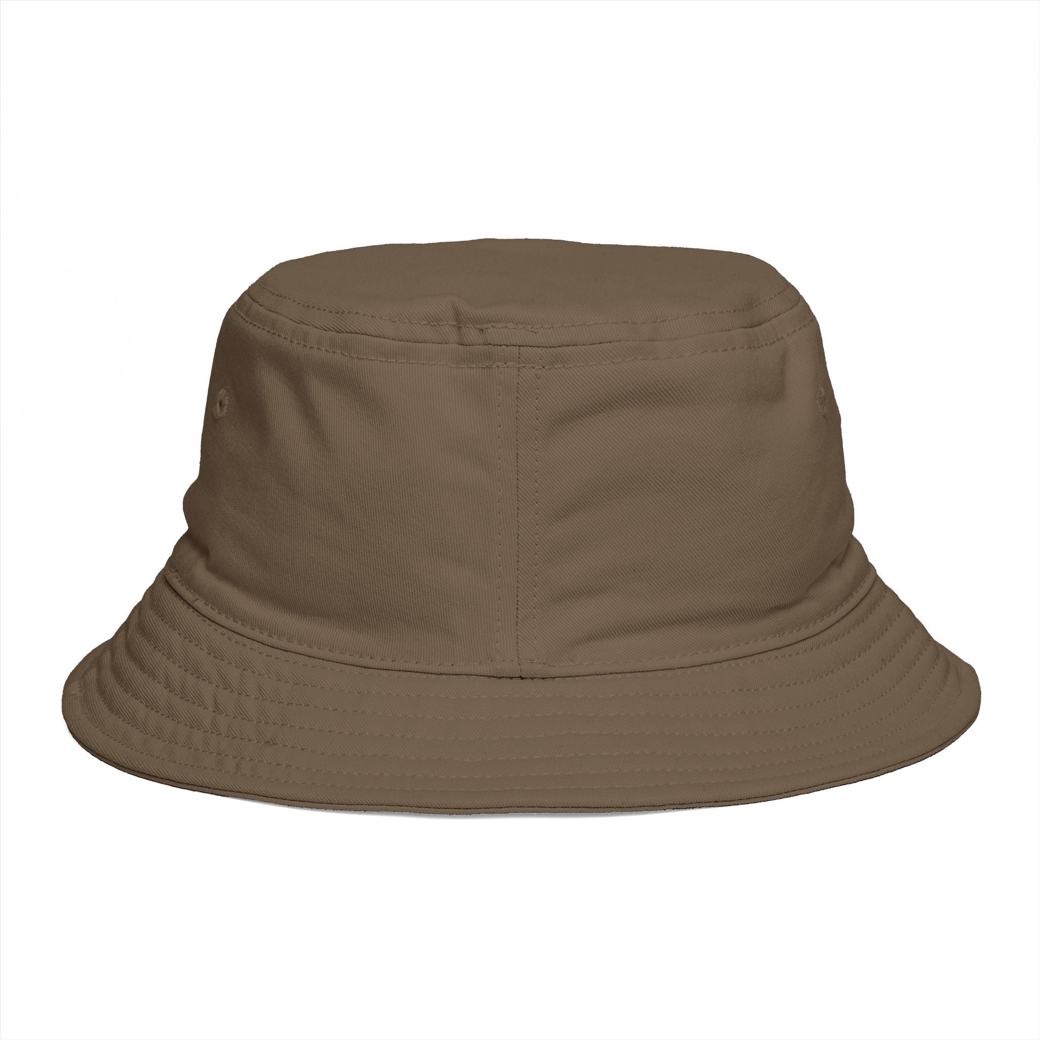 WildHooman Brown Bucket Hat — Outdoor Adventure Logo Hat