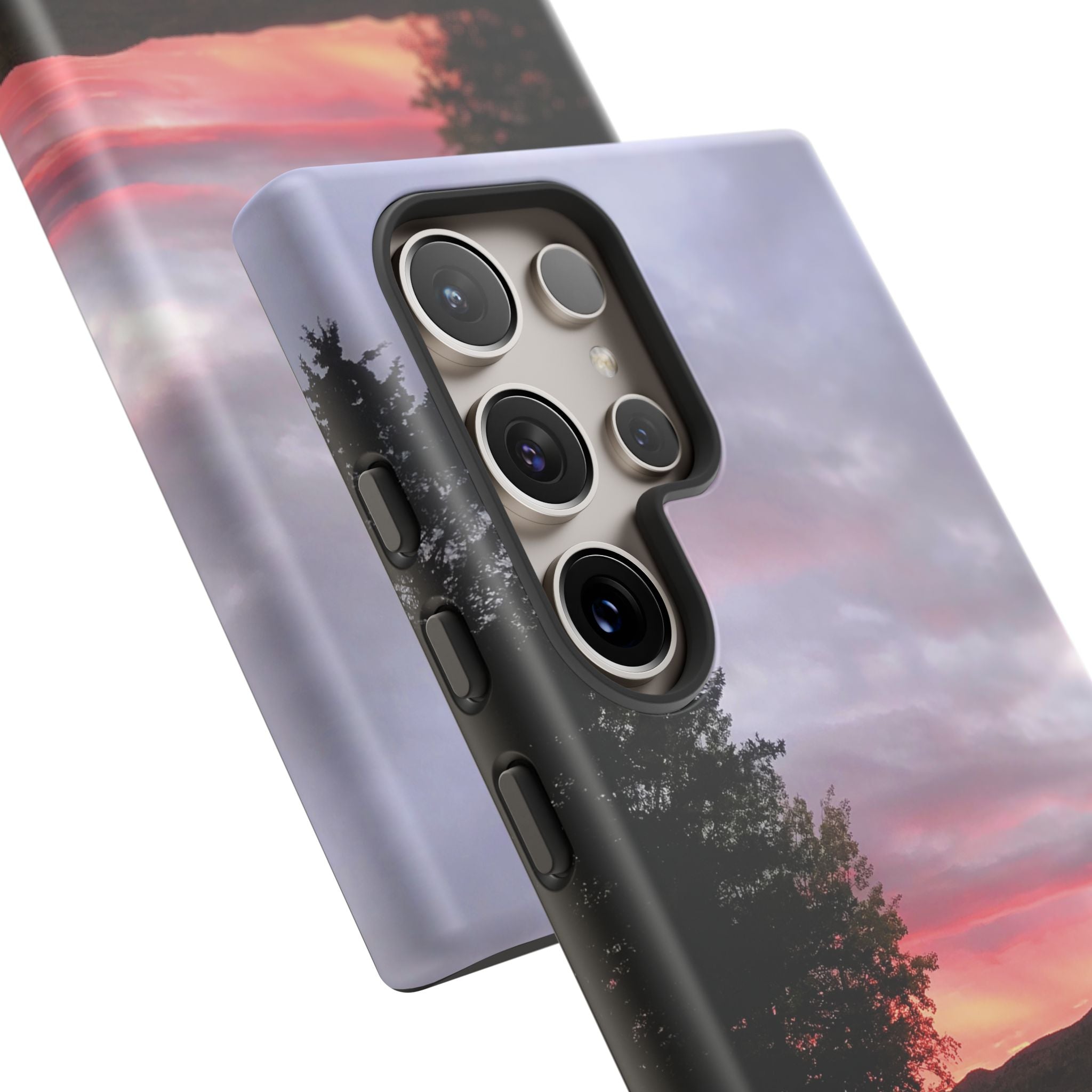 WildHooman Sunset -  St. John River, Maine - Phone Protective Cover