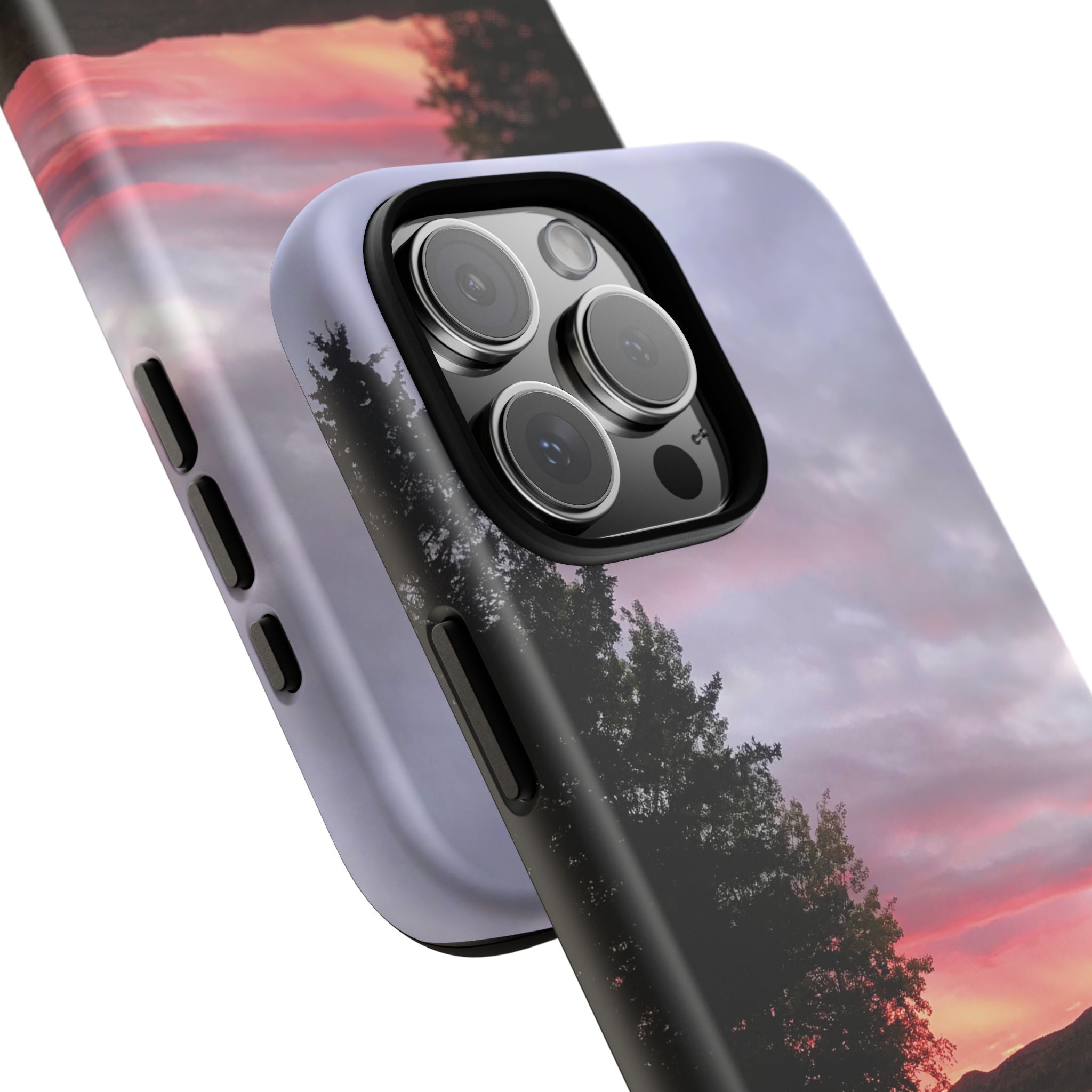 WildHooman Sunset -  St. John River, Maine - Phone Protective Cover