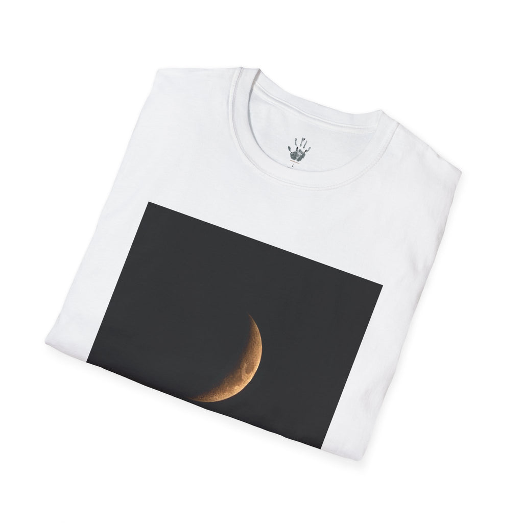 WildHooman Crescent Moon Graphic Unisex Softstyle T-Shirt