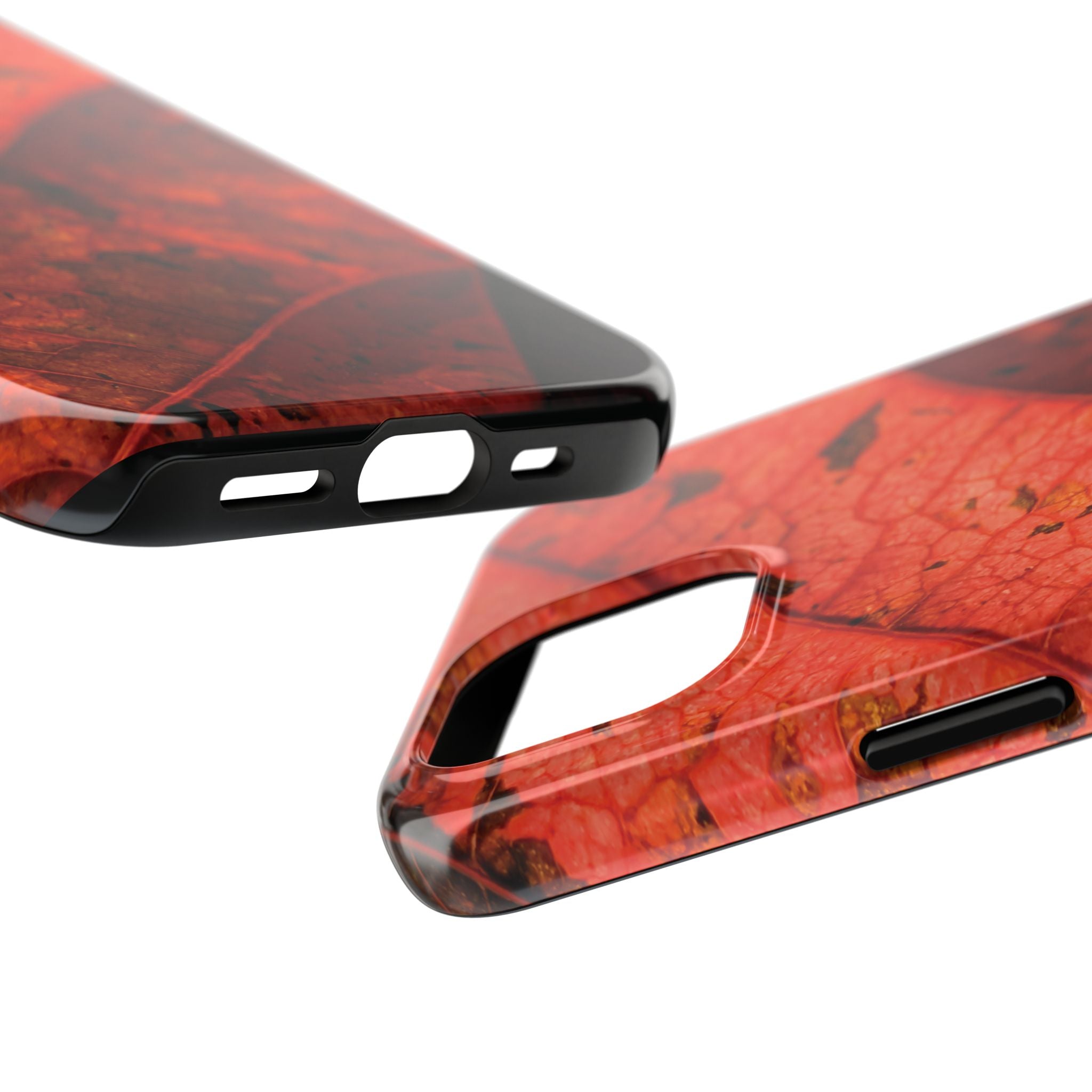 WildHooman - Red Leaf Autumn Vibe - Tough Case