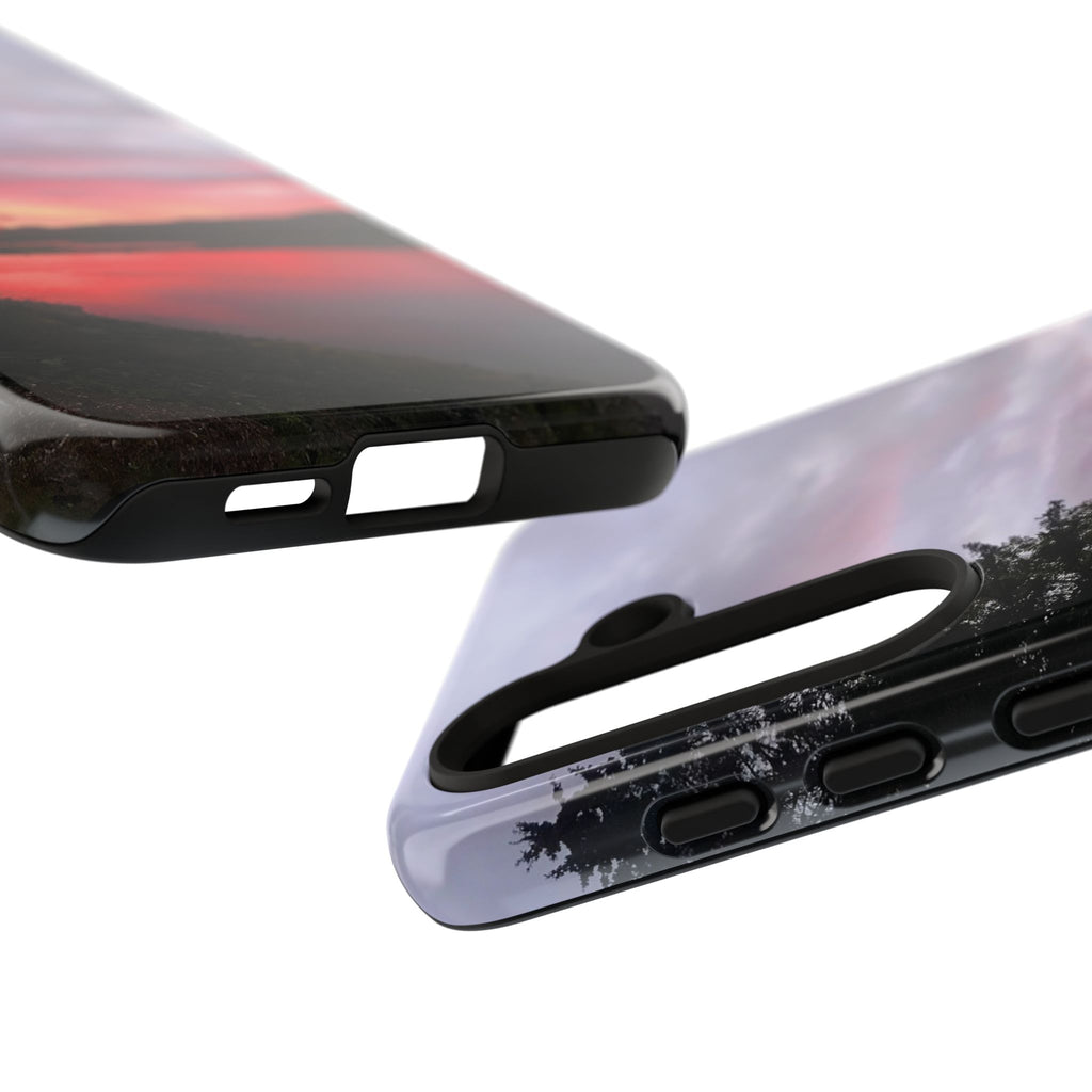 WildHooman Sunset -  St. John River, Maine - Phone Protective Cover