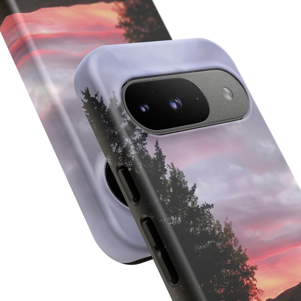 WildHooman Sunset -  St. John River, Maine - Phone Protective Cover