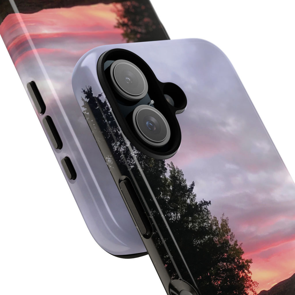 WildHooman Sunset -  St. John River, Maine - Phone Protective Cover