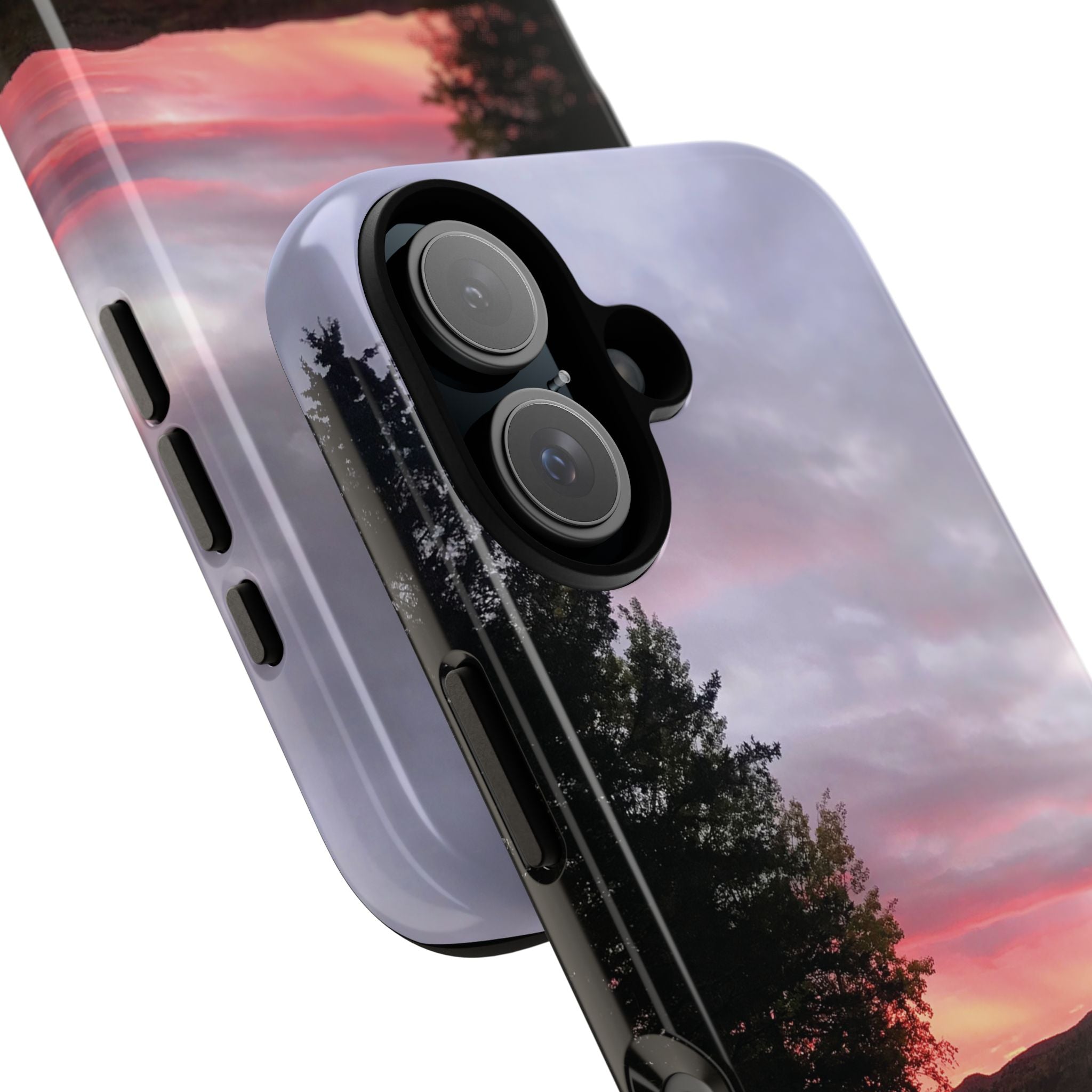 WildHooman Sunset -  St. John River, Maine - Phone Protective Cover