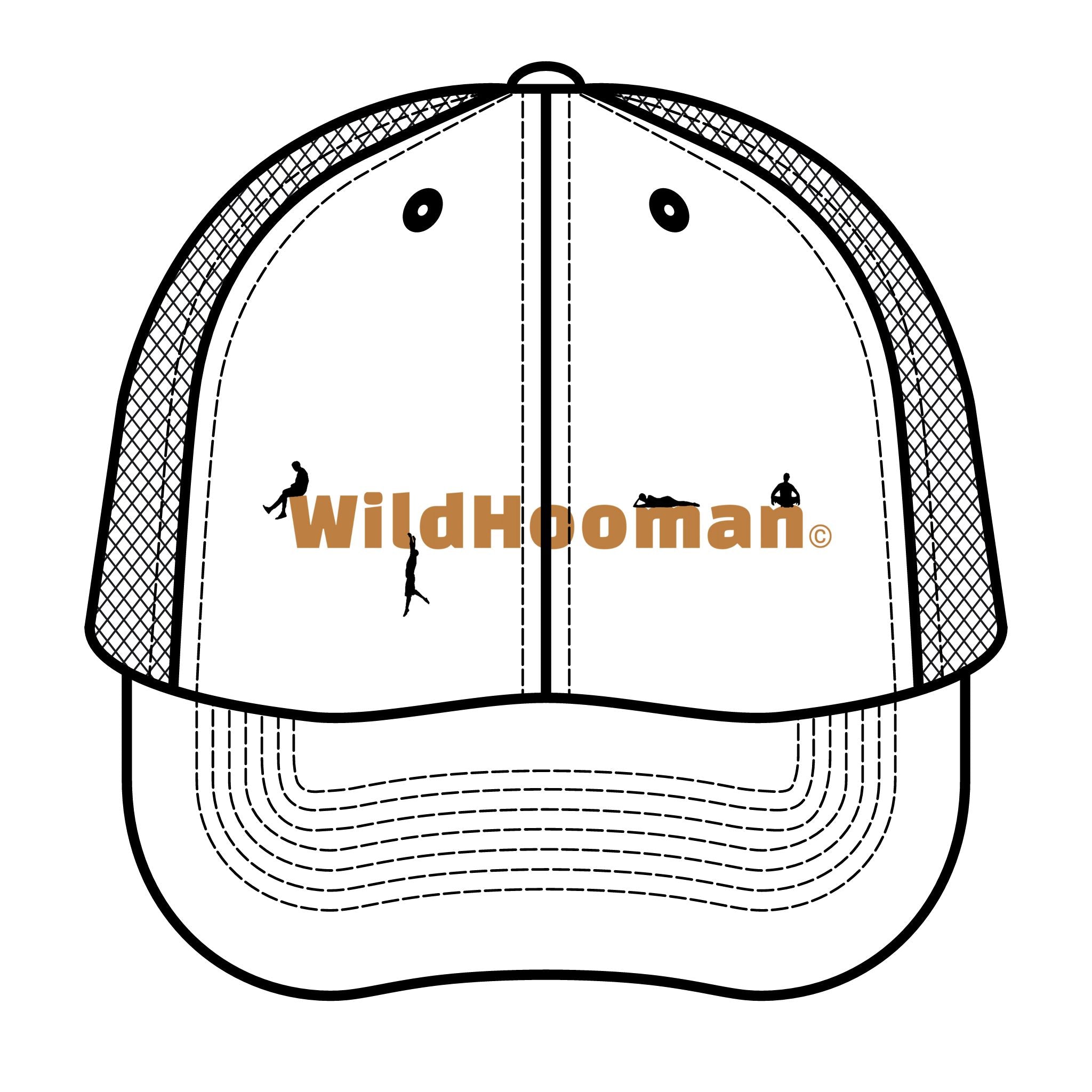 WildHooman Retro Trucker Hat