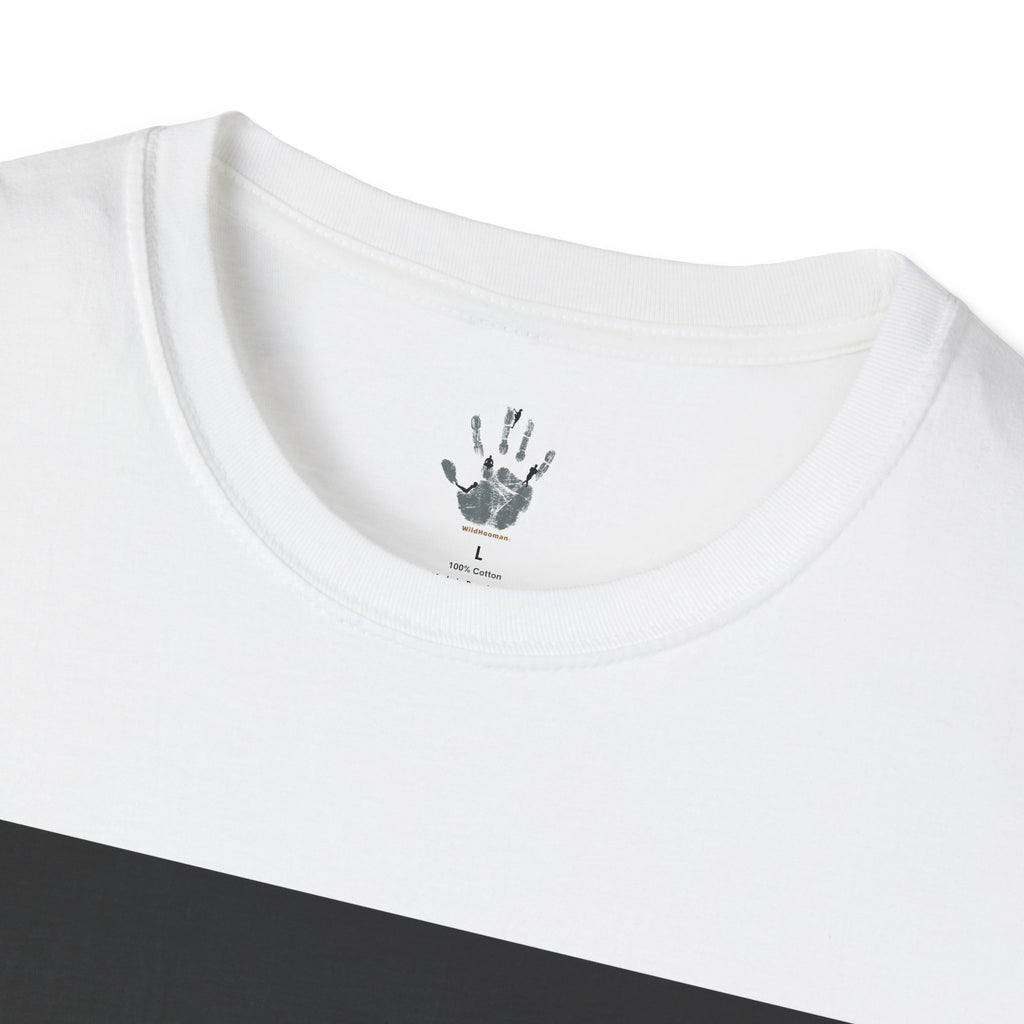 WildHooman Crescent Moon Graphic Unisex Softstyle T-Shirt