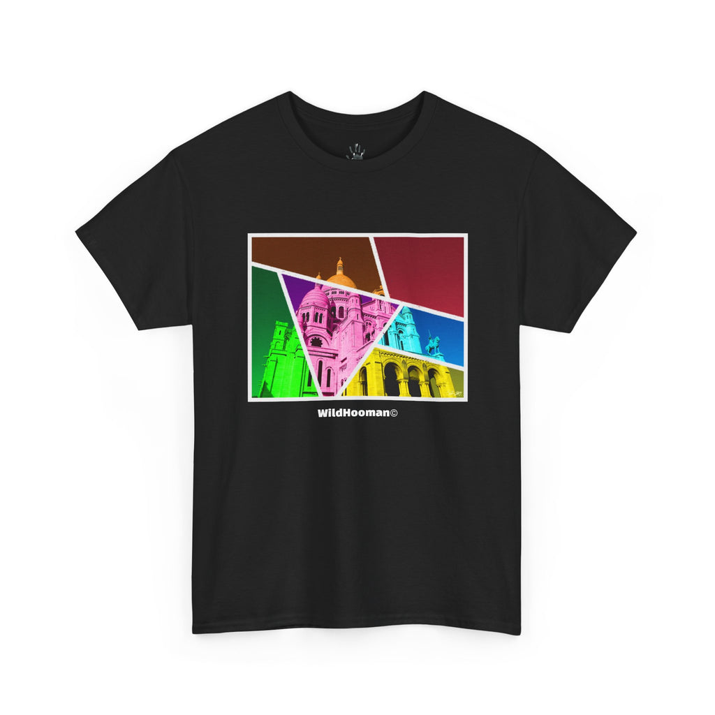 WildHooman Basilique du Sacré-Cœur Unisex T-Shirt