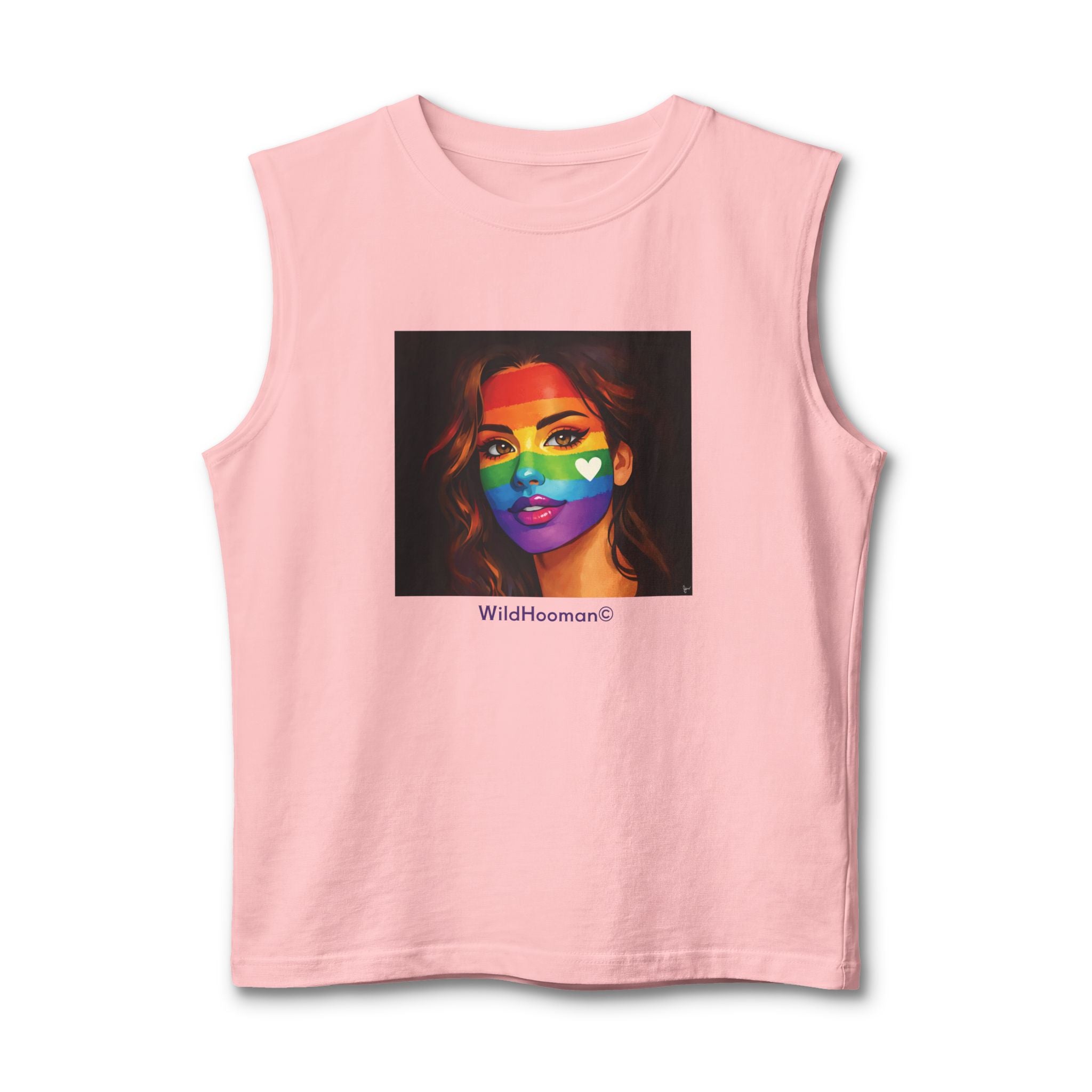 WildHooman Pride Portrait — Graphic Tank Top - WildHooman