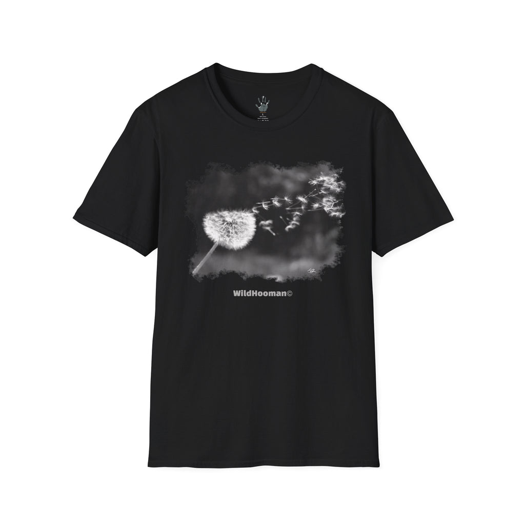 Wildhooman Dandelion Wish Unisex Cotton T-Shirt - WildHooman