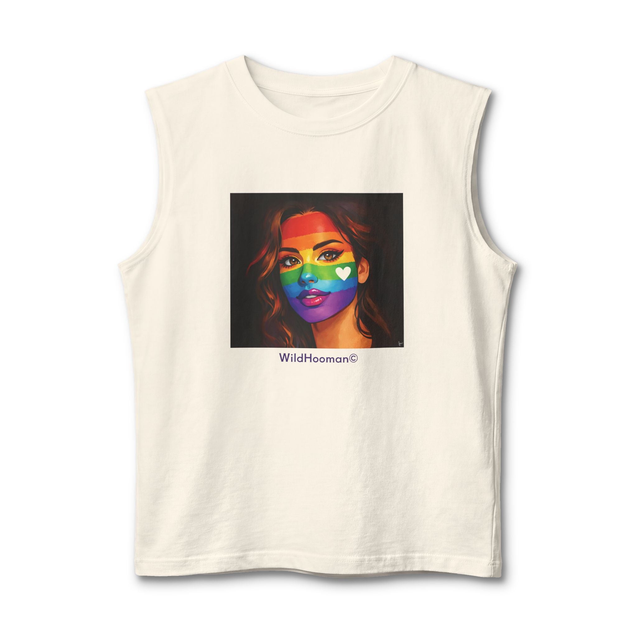WildHooman Pride Portrait — Graphic Tank Top - WildHooman