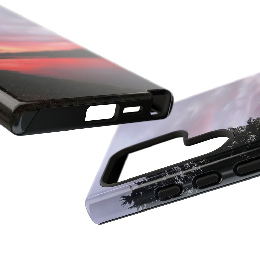 WildHooman Sunset -  St. John River, Maine - Phone Protective Cover