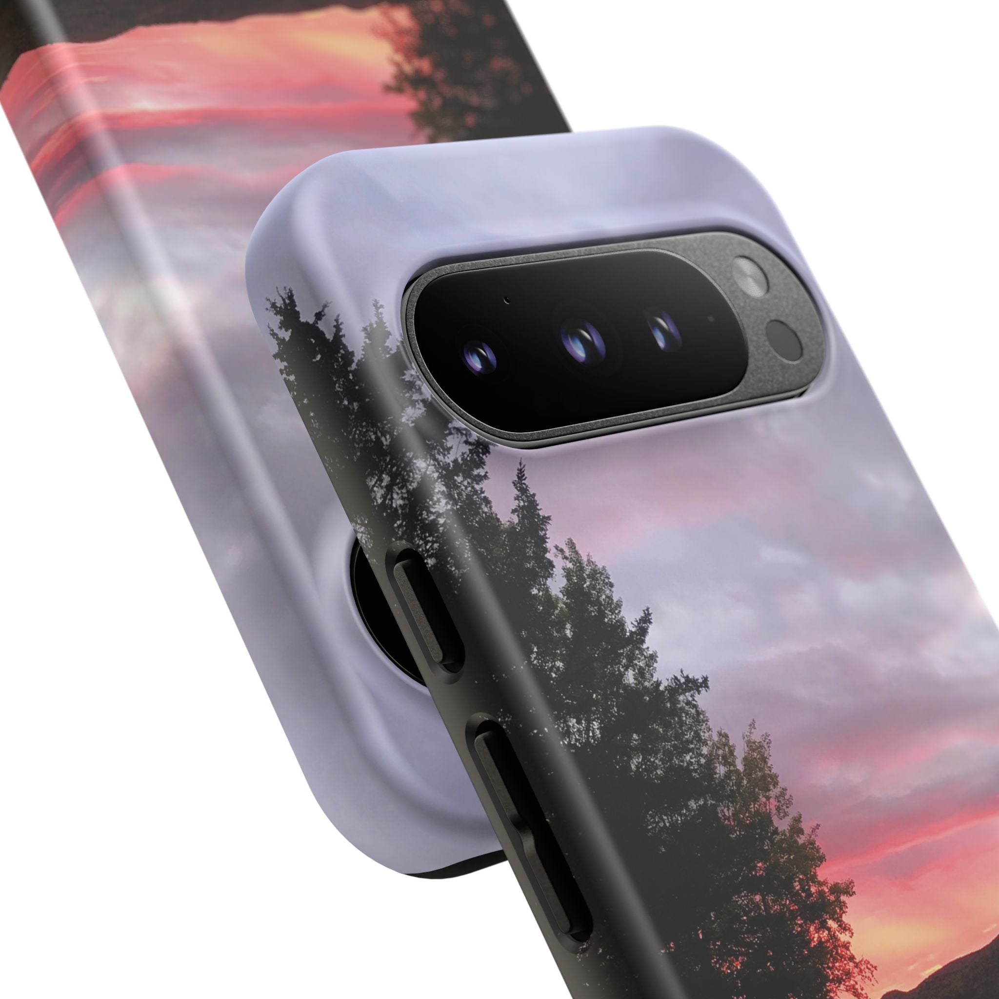 WildHooman Sunset -  St. John River, Maine - Phone Protective Cover