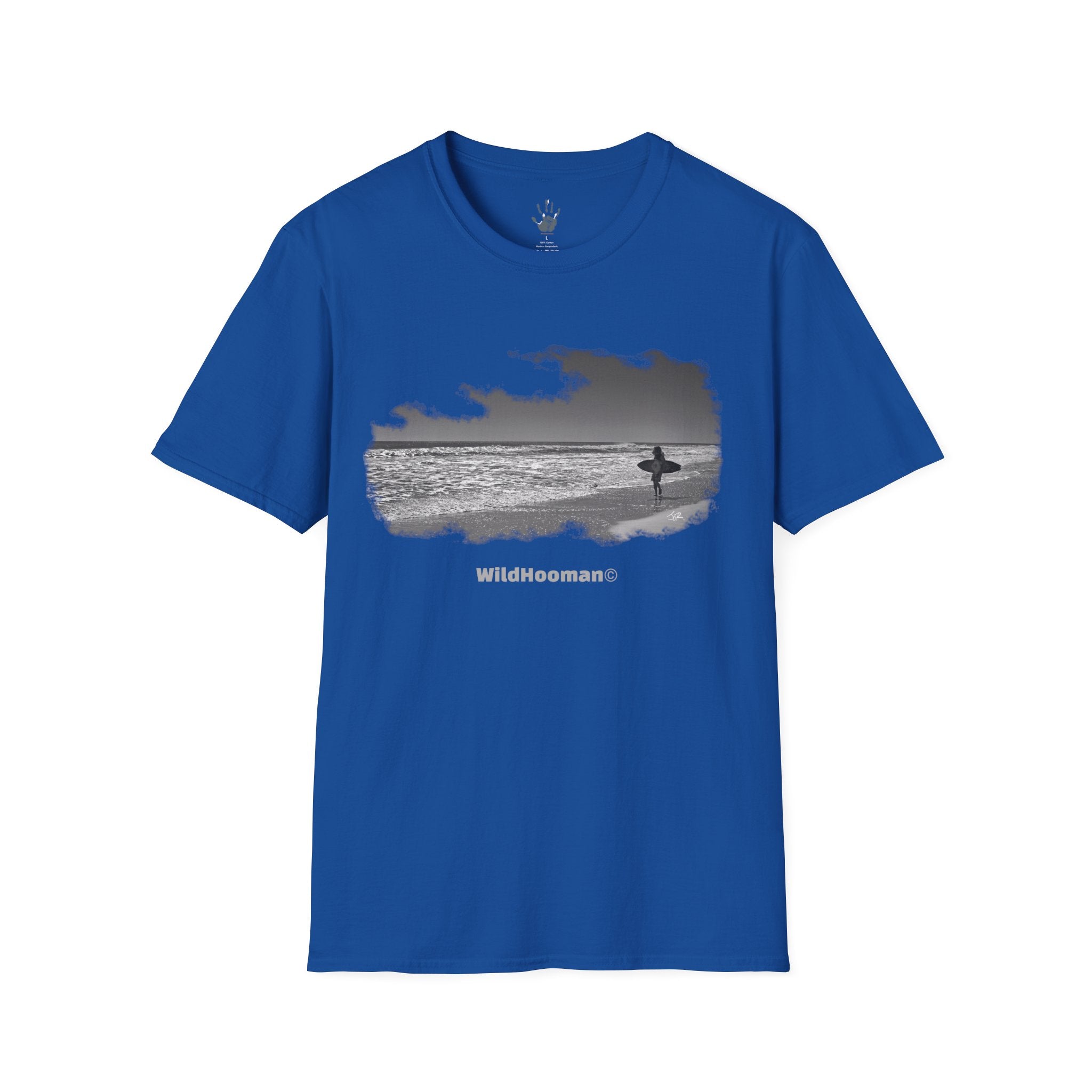 WildHooman The Surfer Unisex Cotton T-shirt - WildHooman