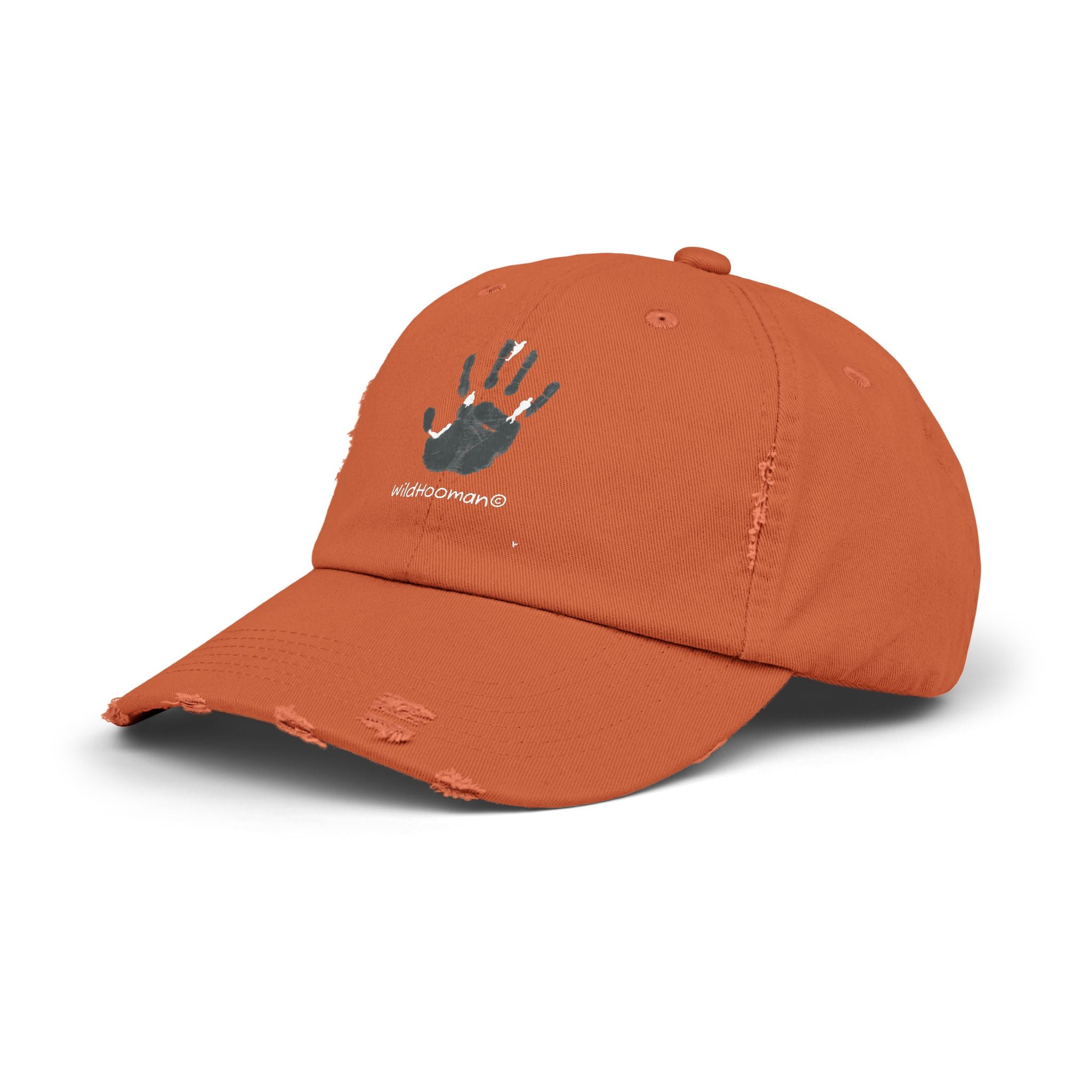 Wild Hooman - Distressed Unisex Cap