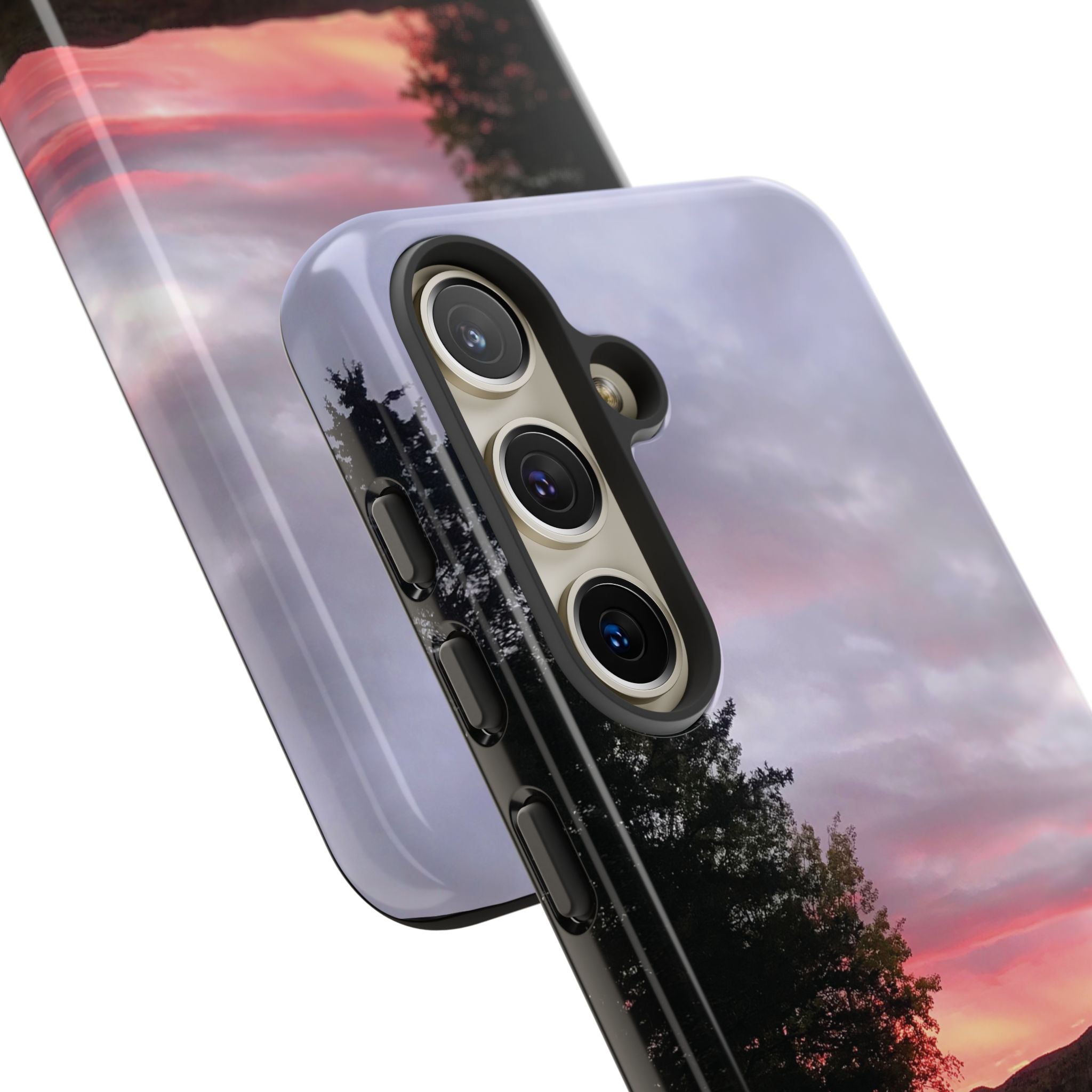 WildHooman Sunset -  St. John River, Maine - Phone Protective Cover