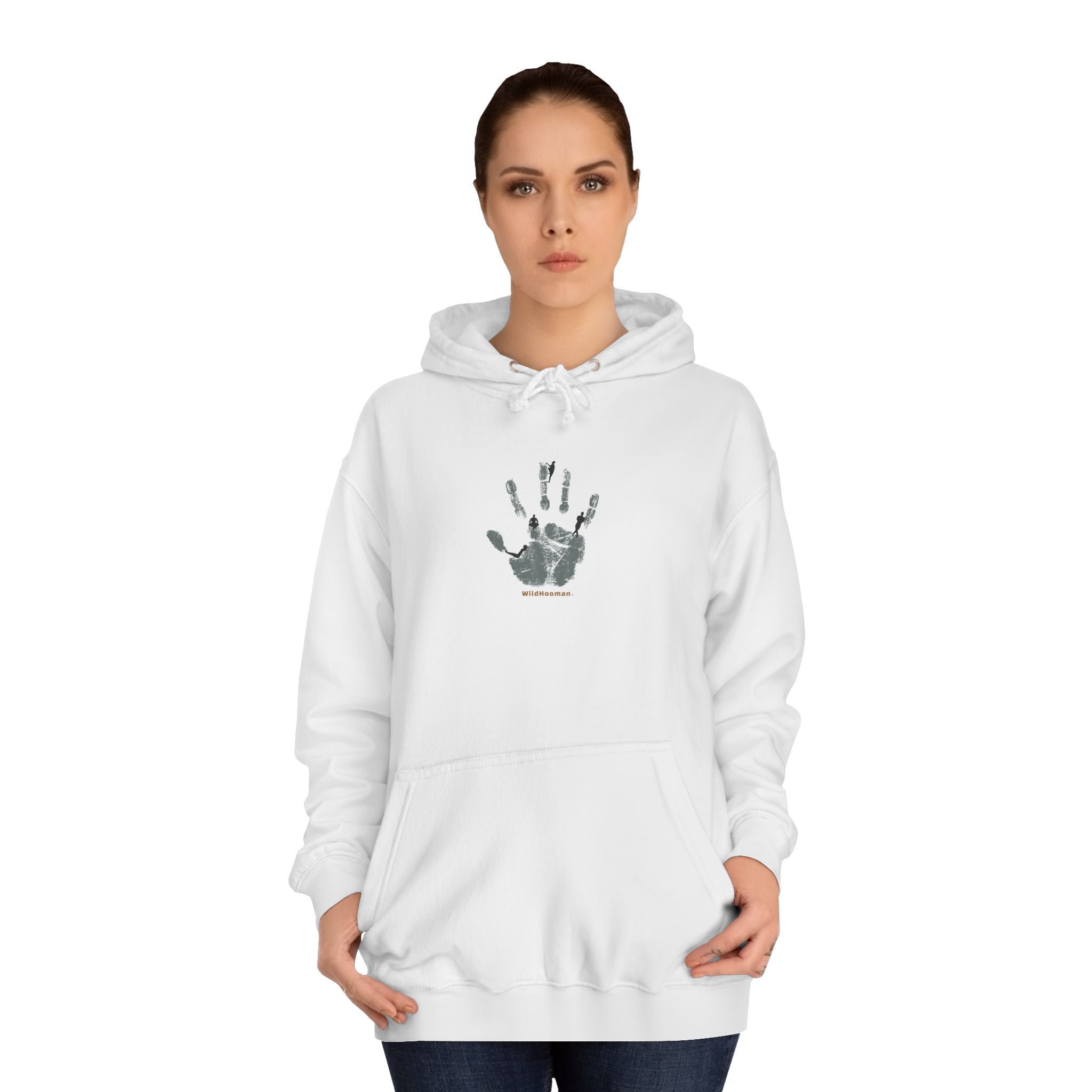 Wild Hooman - Unisex College Hoodie