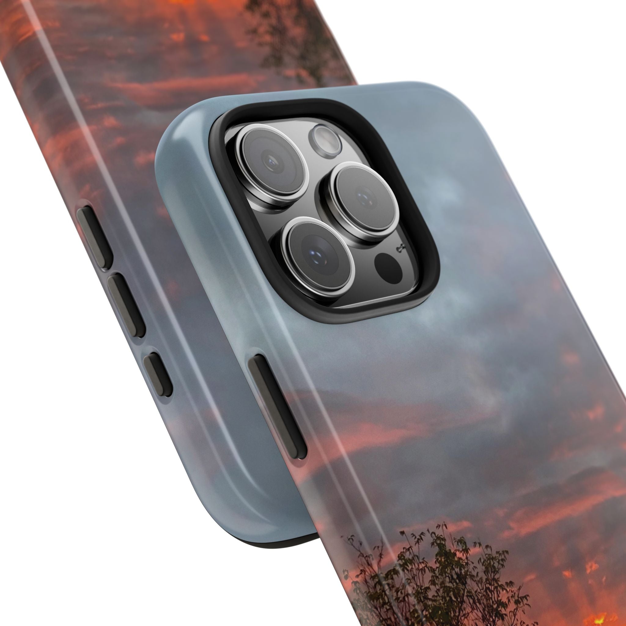 WildHooman St. John River, Maine Sunset Tough Phone Case