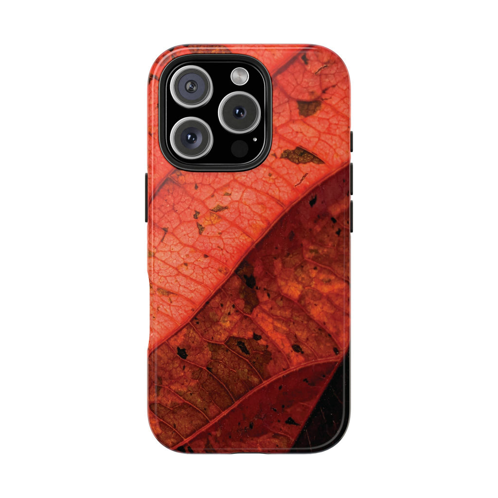 WildHooman - Red Leaf Autumn Vibe - Tough Case
