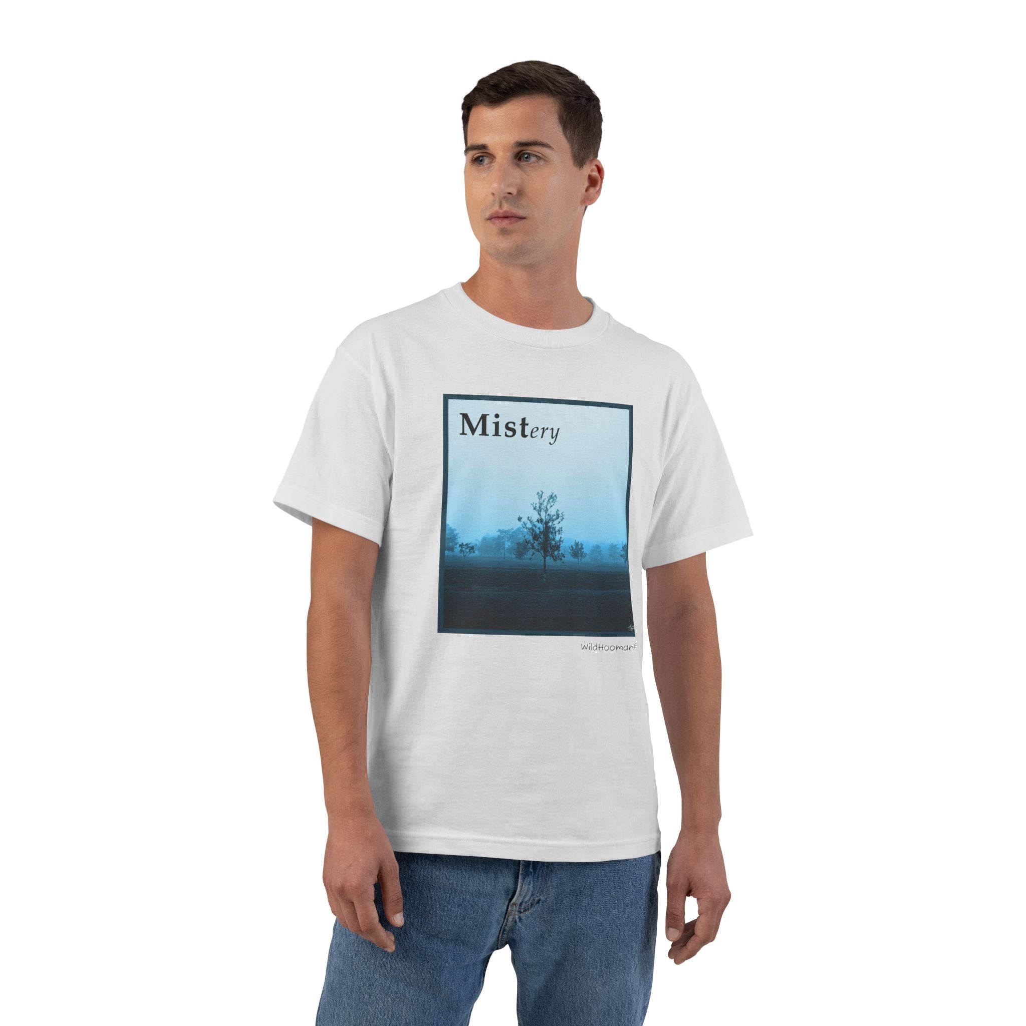 WildHooman MISTery Unisex Beefy Short-Sleeve T-Shirt