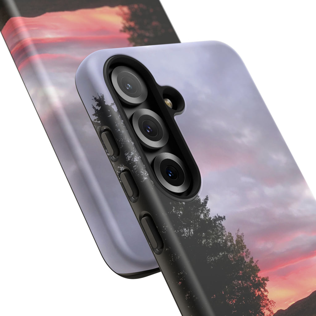 WildHooman Sunset -  St. John River, Maine - Phone Protective Cover