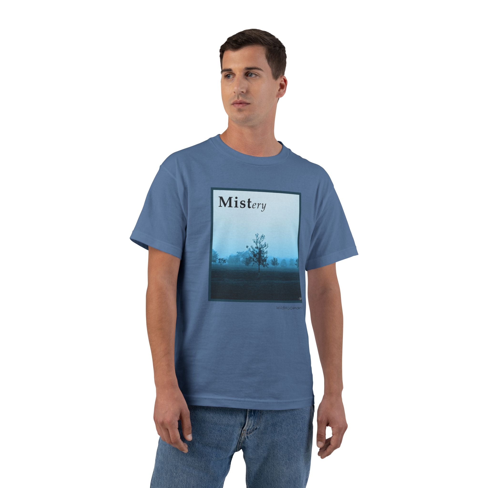 WildHooman MISTery Unisex Beefy Short-Sleeve T-Shirt