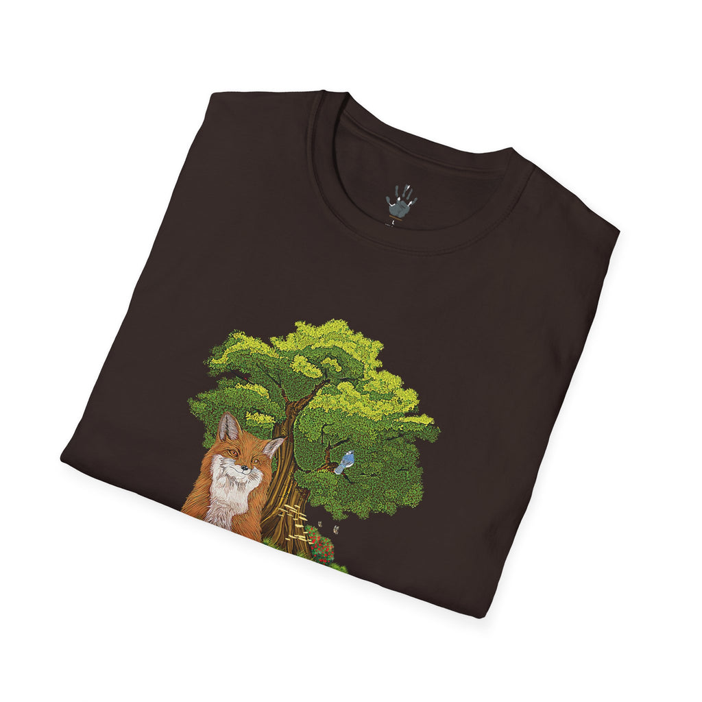 Wildhooman Fox Unisex Cotton T-shirt - WildHooman