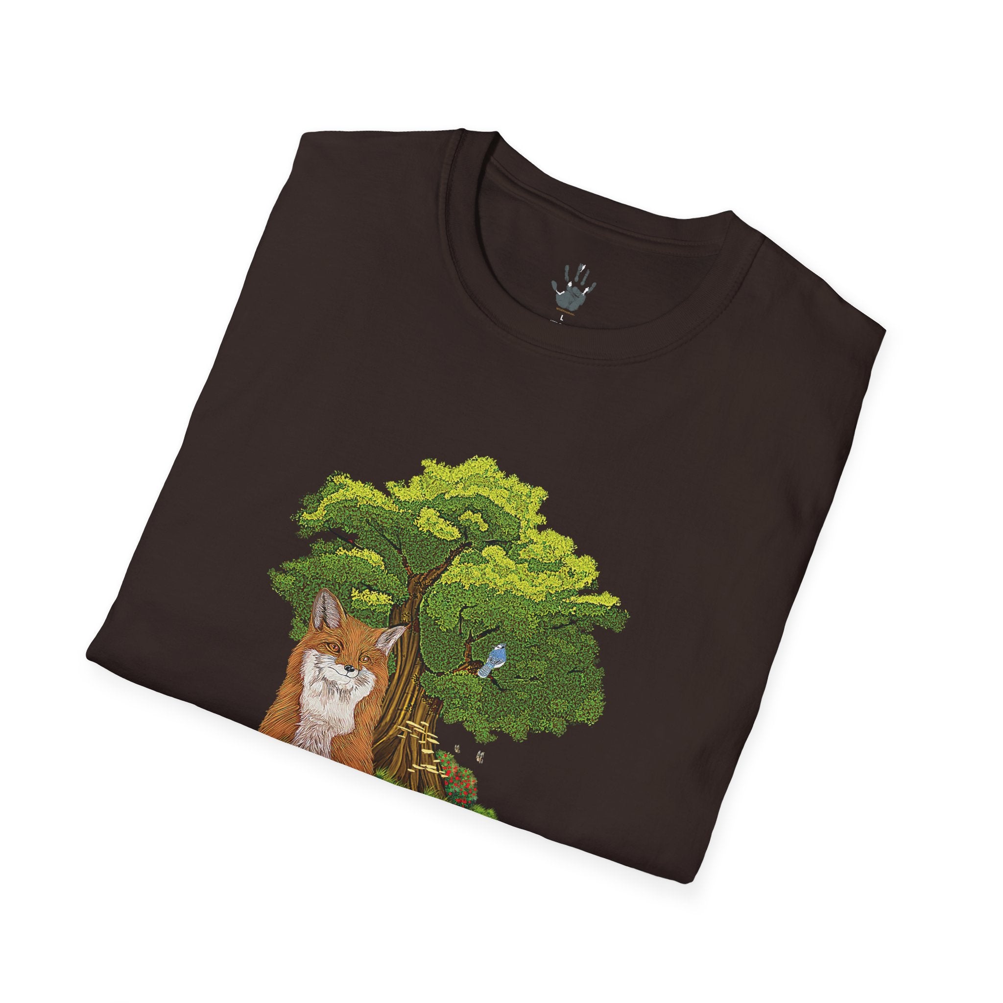 Wildhooman Fox Unisex Cotton T-shirt - WildHooman