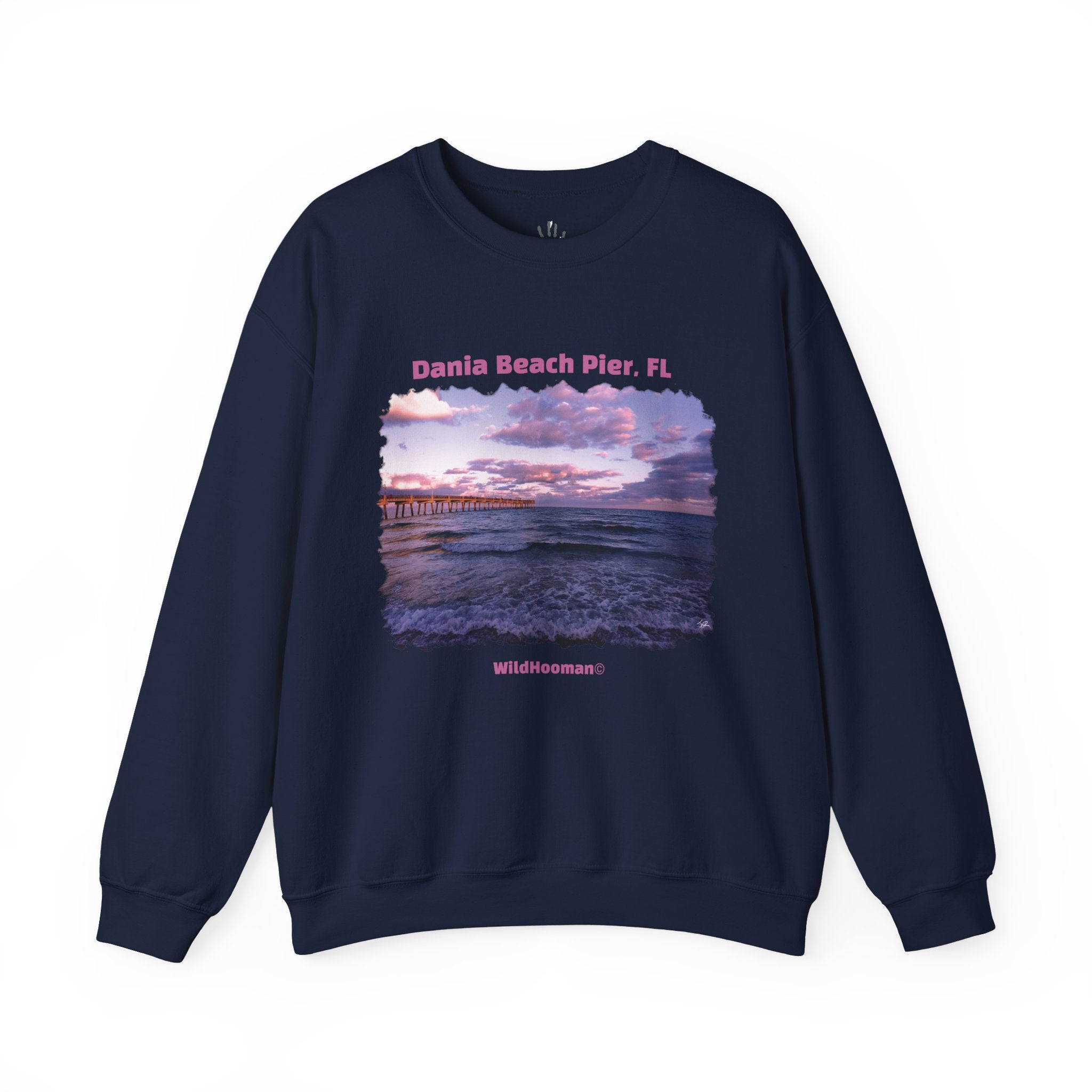 WildHooman Dania Beach FL Unisex Heavy Blend™ Crewneck Sweatshirt