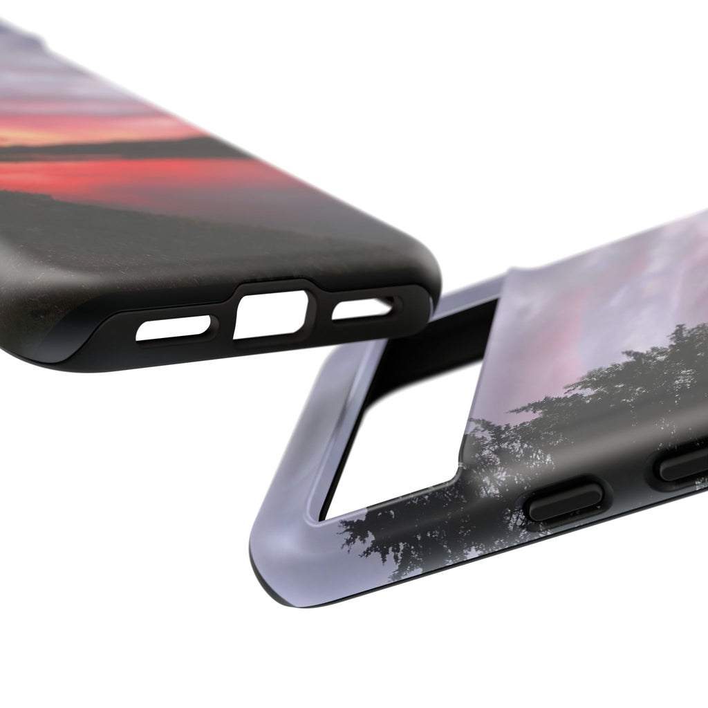 WildHooman Sunset -  St. John River, Maine - Phone Protective Cover