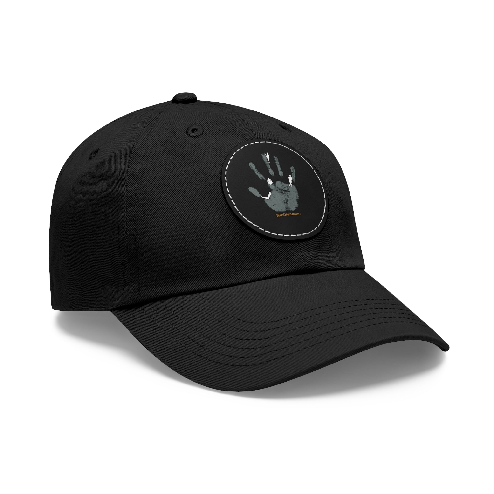 WildHooman - Leather Patch Hat