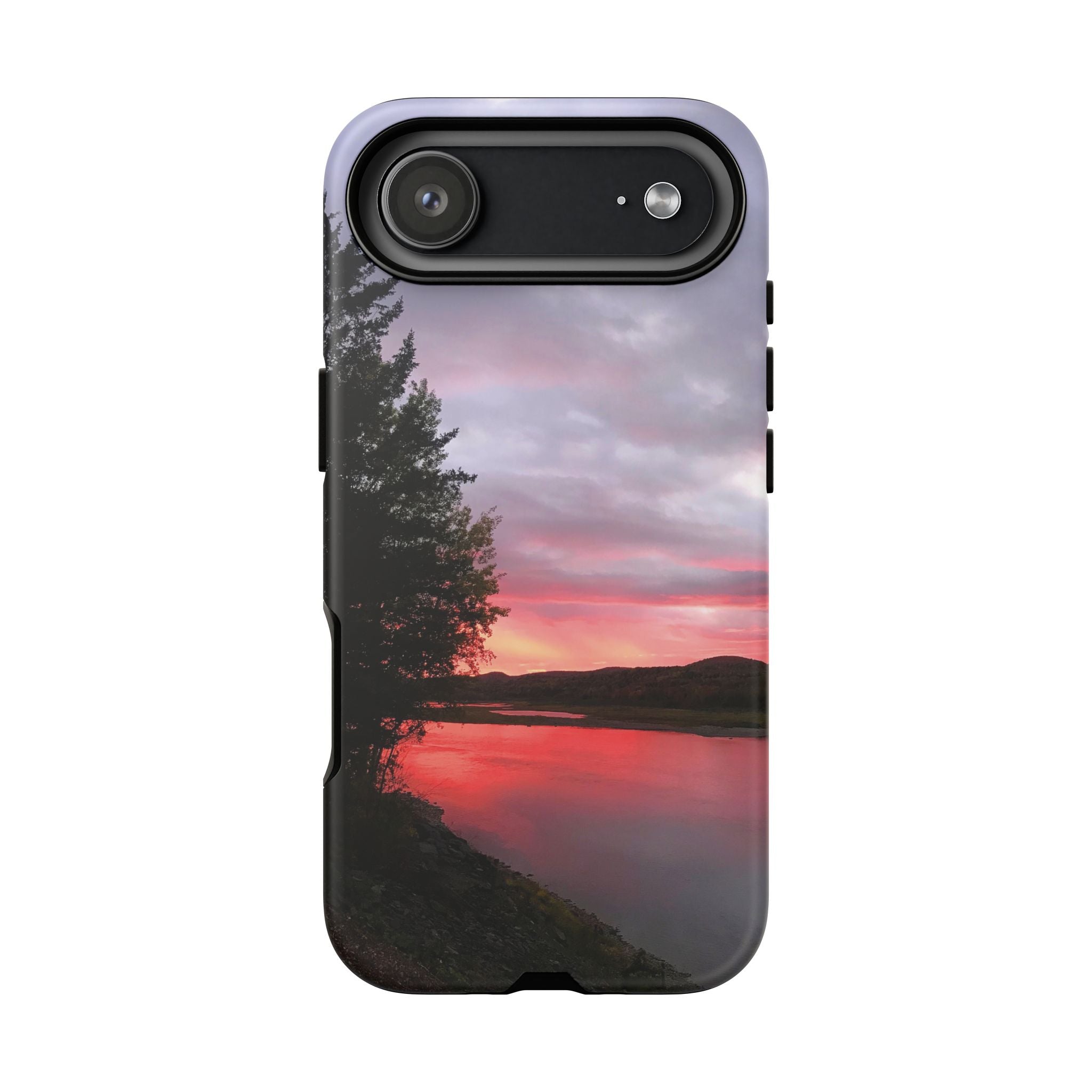 WildHooman Sunset -  St. John River, Maine - Phone Protective Cover