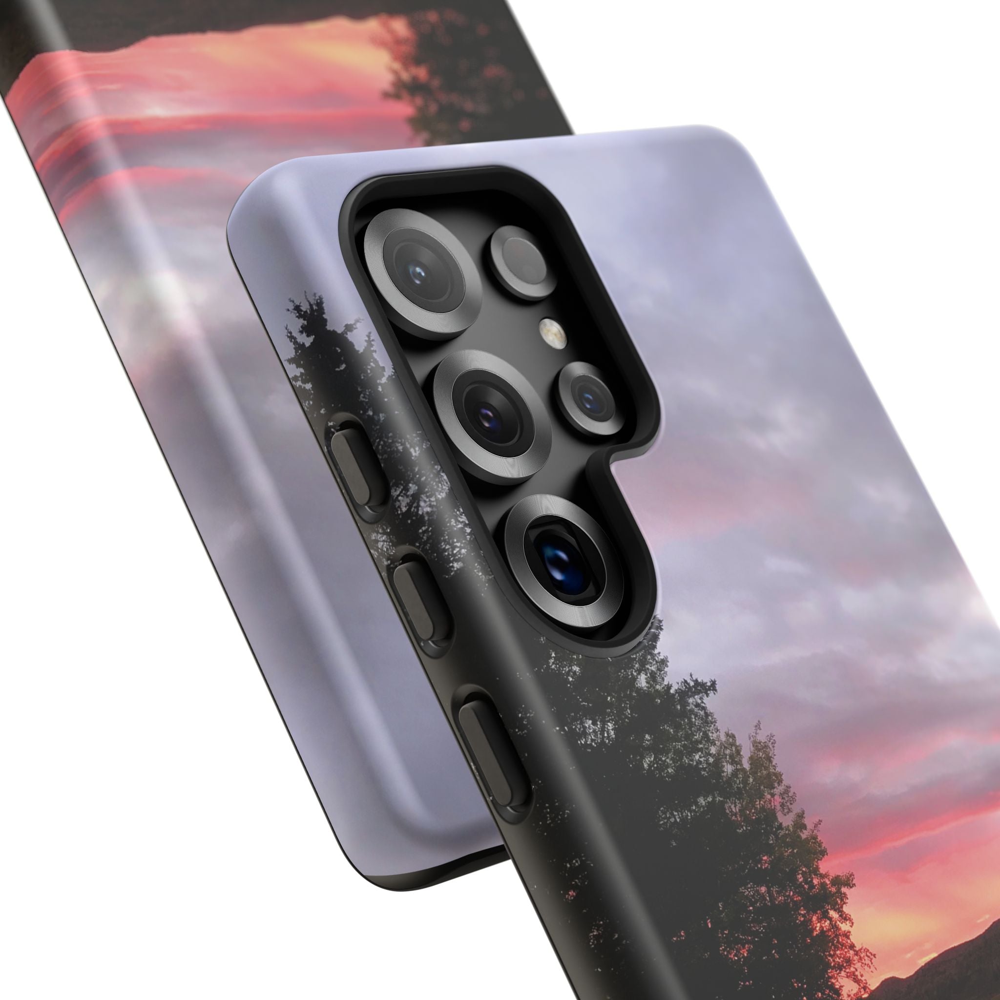 WildHooman Sunset -  St. John River, Maine - Phone Protective Cover