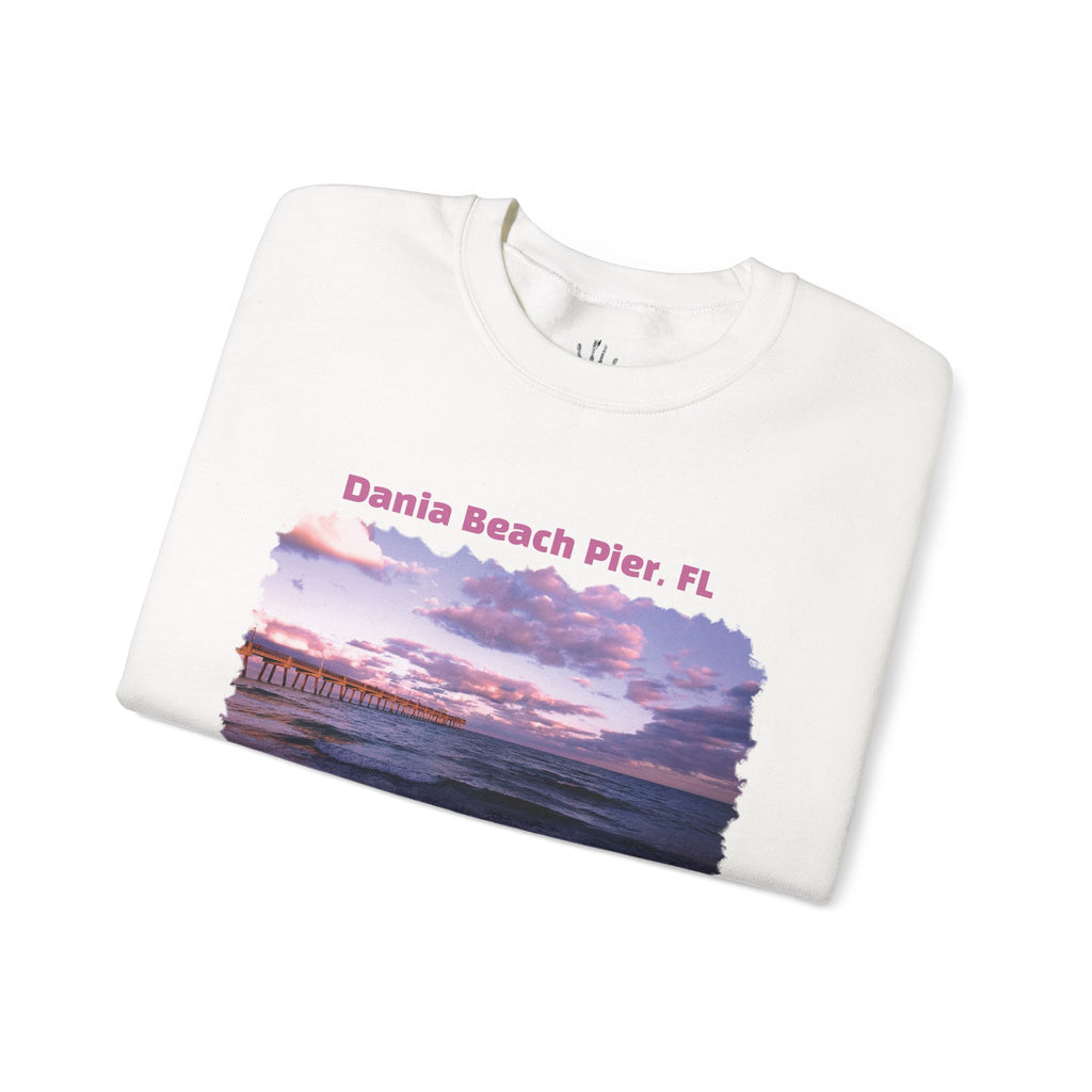 WildHooman Dania Beach FL Unisex Heavy Blend™ Crewneck Sweatshirt - WildHooman