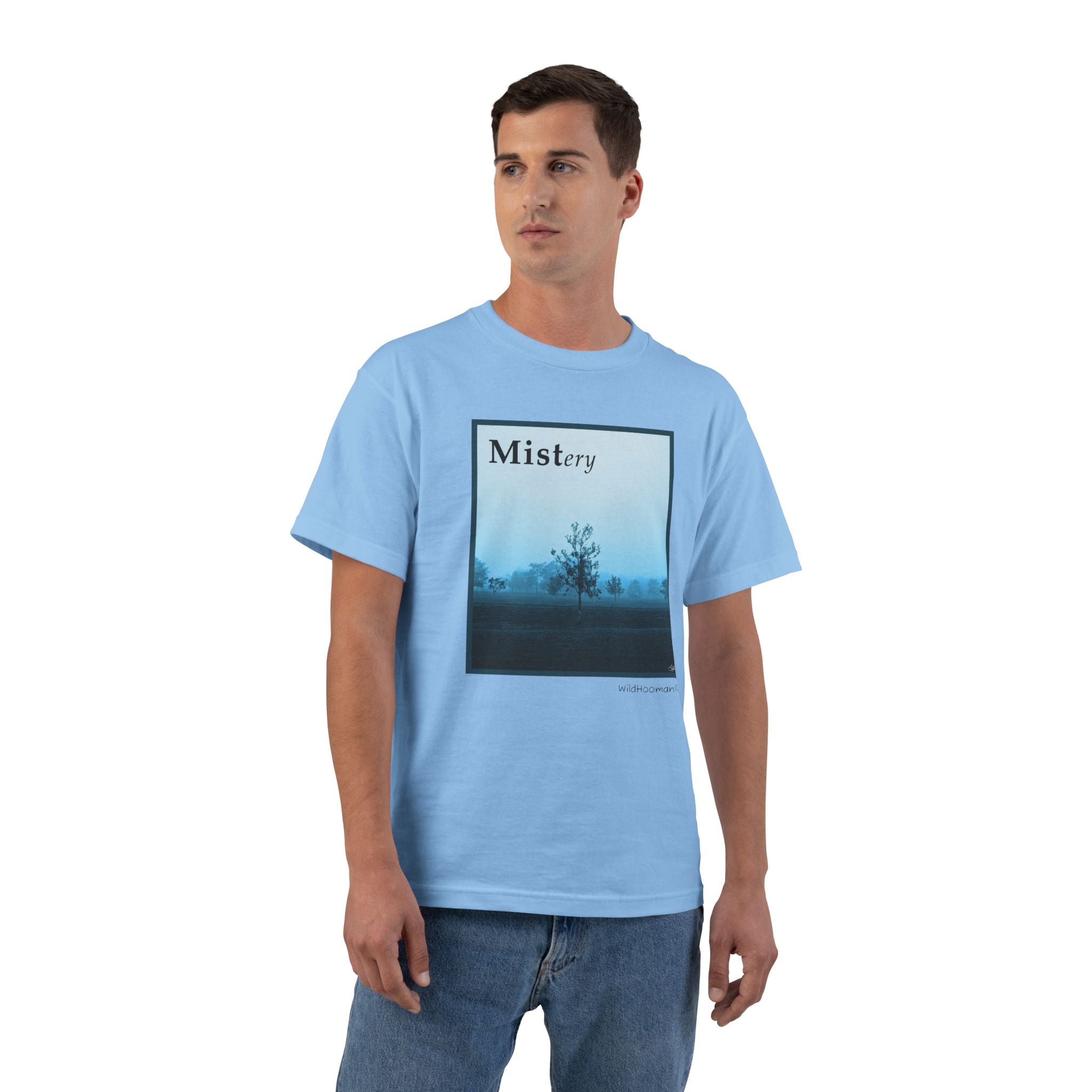 WildHooman MISTery Unisex Beefy Short-Sleeve T-Shirt