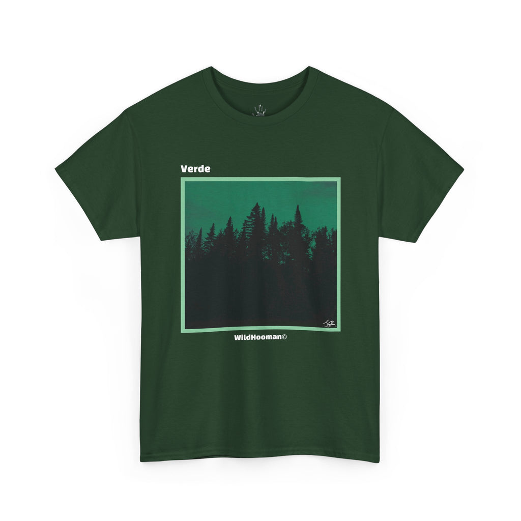 WildHooman Verde Unisex Heavy Cotton T-shirt