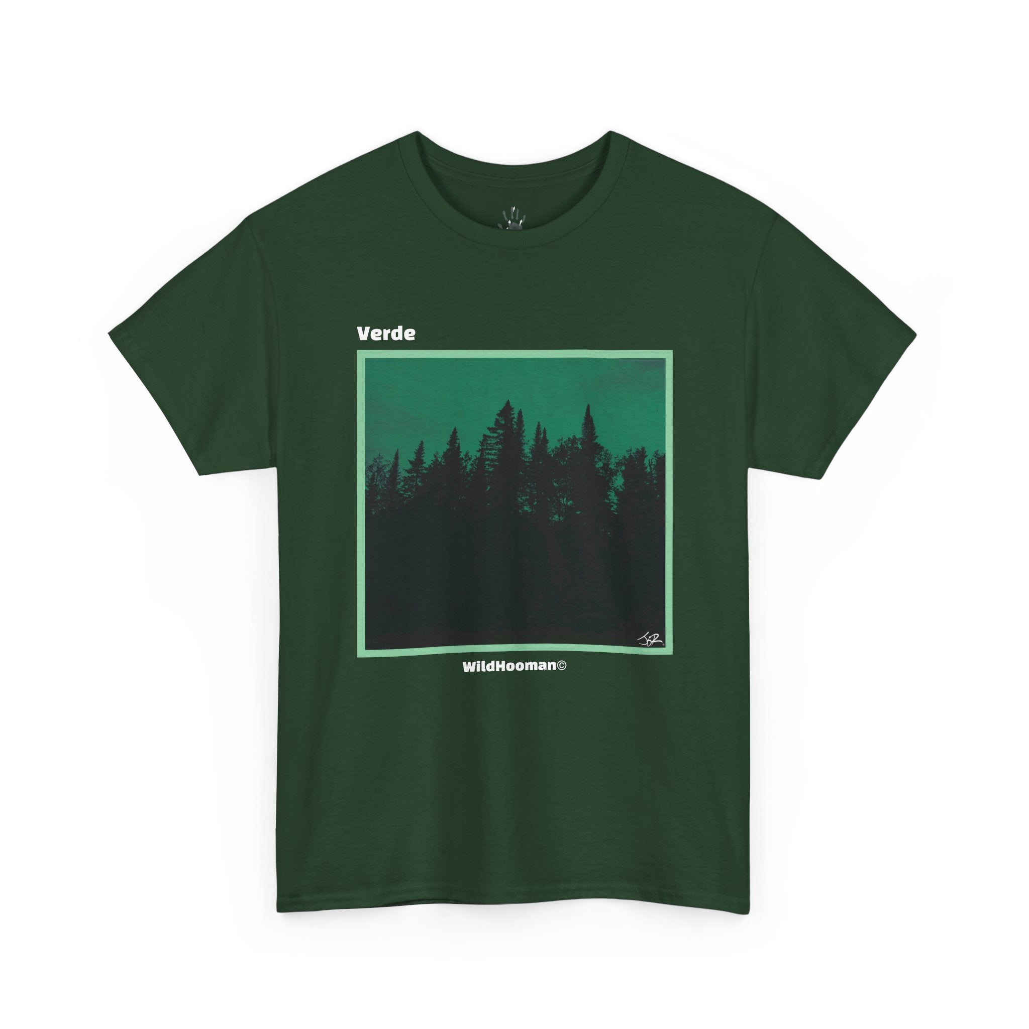 WildHooman Verde Unisex Heavy Cotton T-shirt
