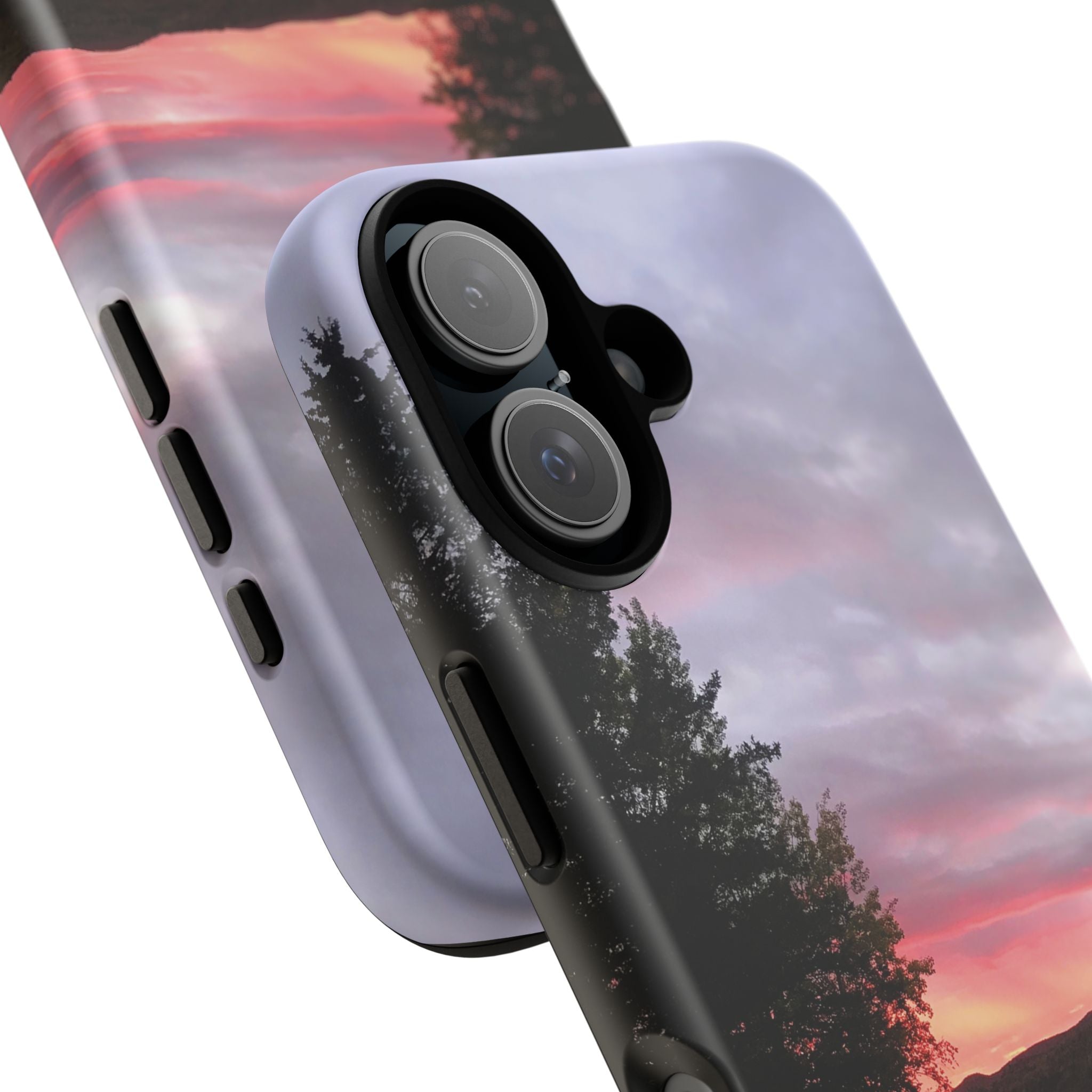 WildHooman Sunset -  St. John River, Maine - Phone Protective Cover