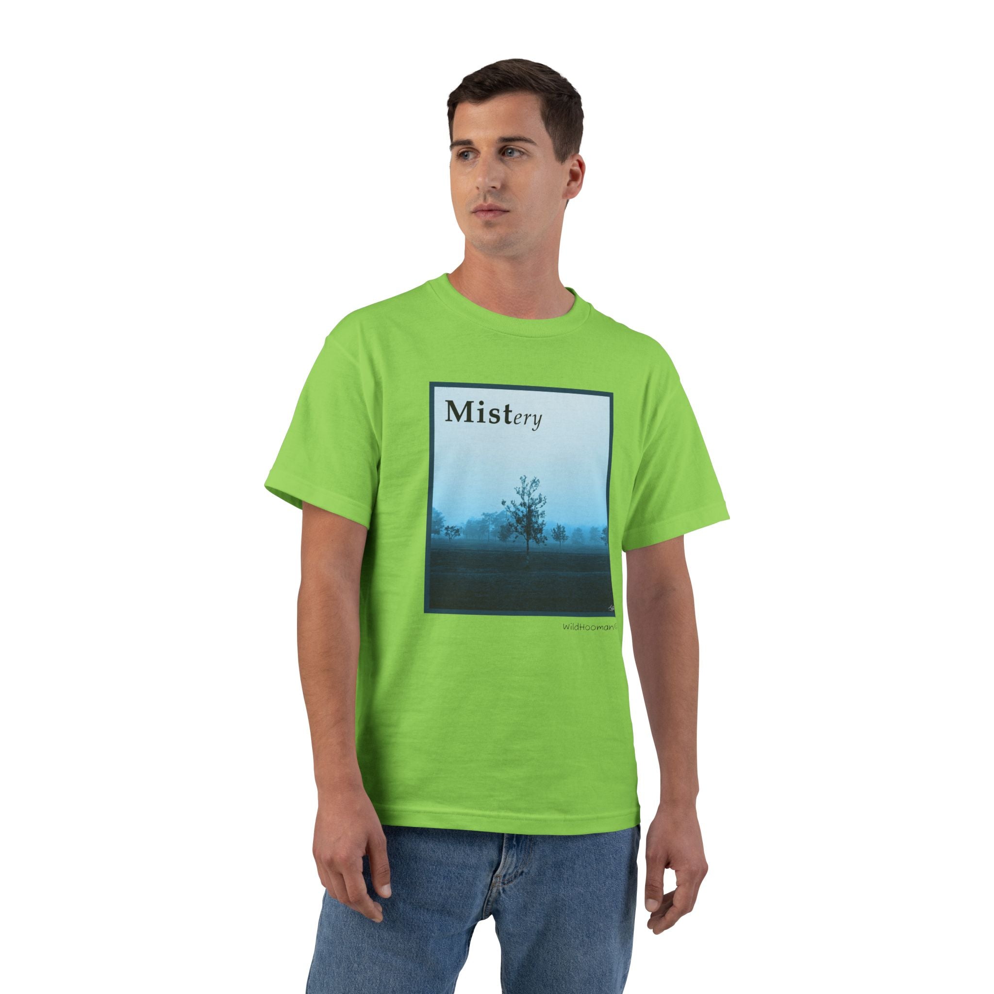 WildHooman MISTery Unisex Beefy Short-Sleeve T-Shirt