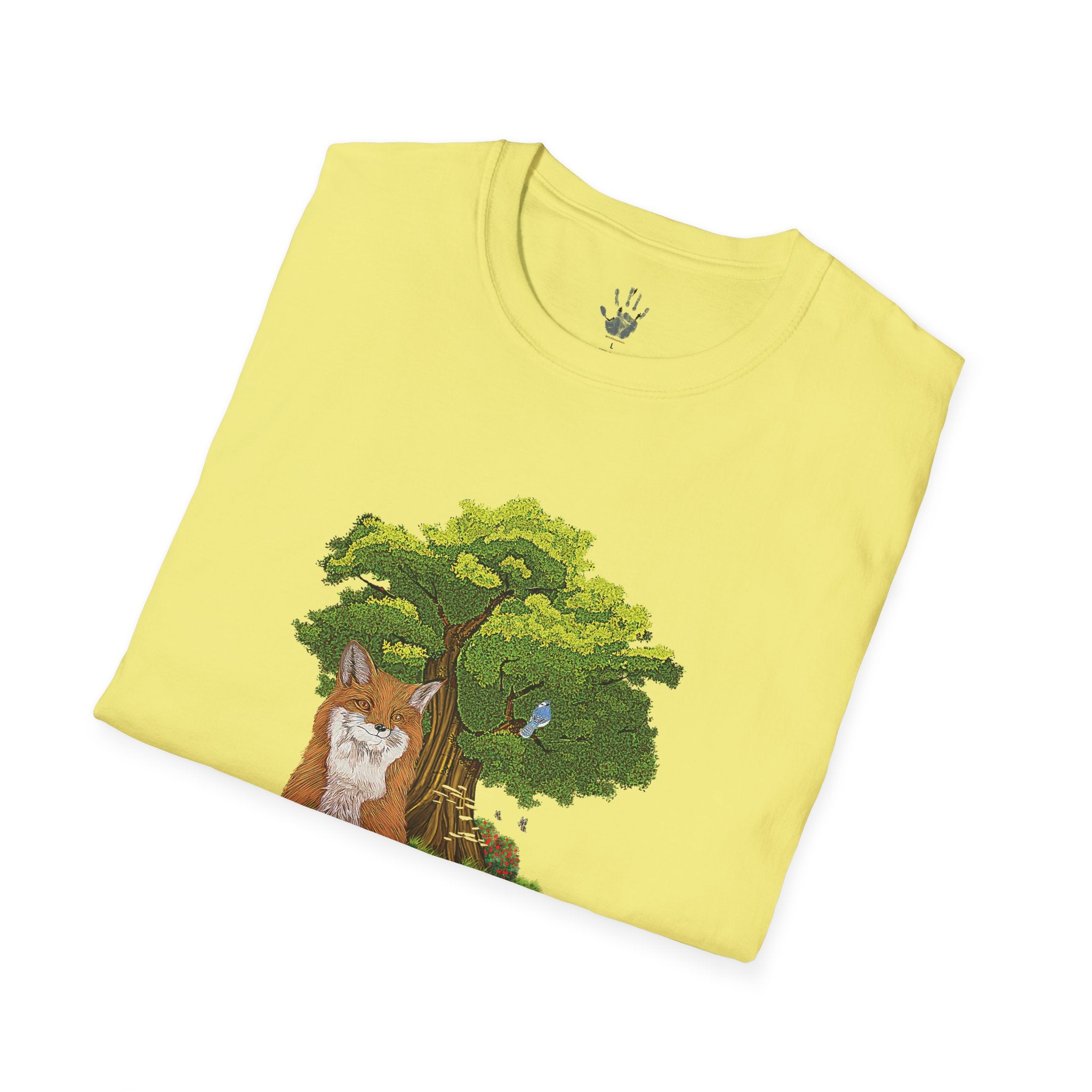 Wildhooman Fox Unisex Cotton T-shirt - WildHooman