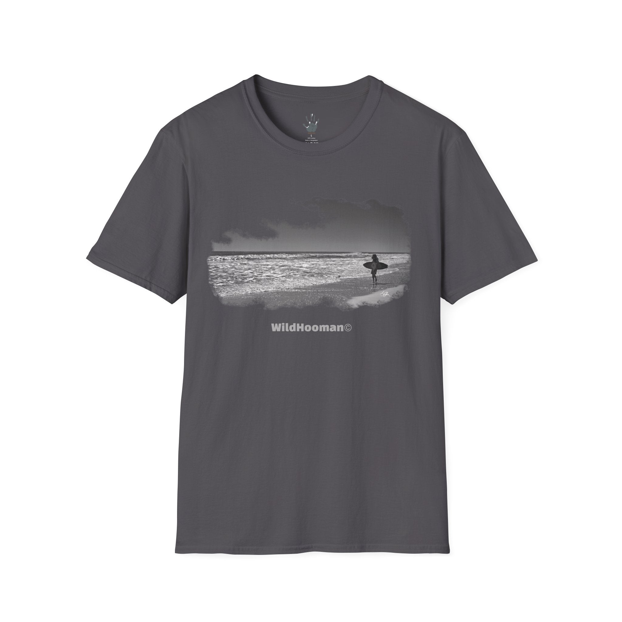 WildHooman The Surfer Unisex Cotton T-shirt - WildHooman