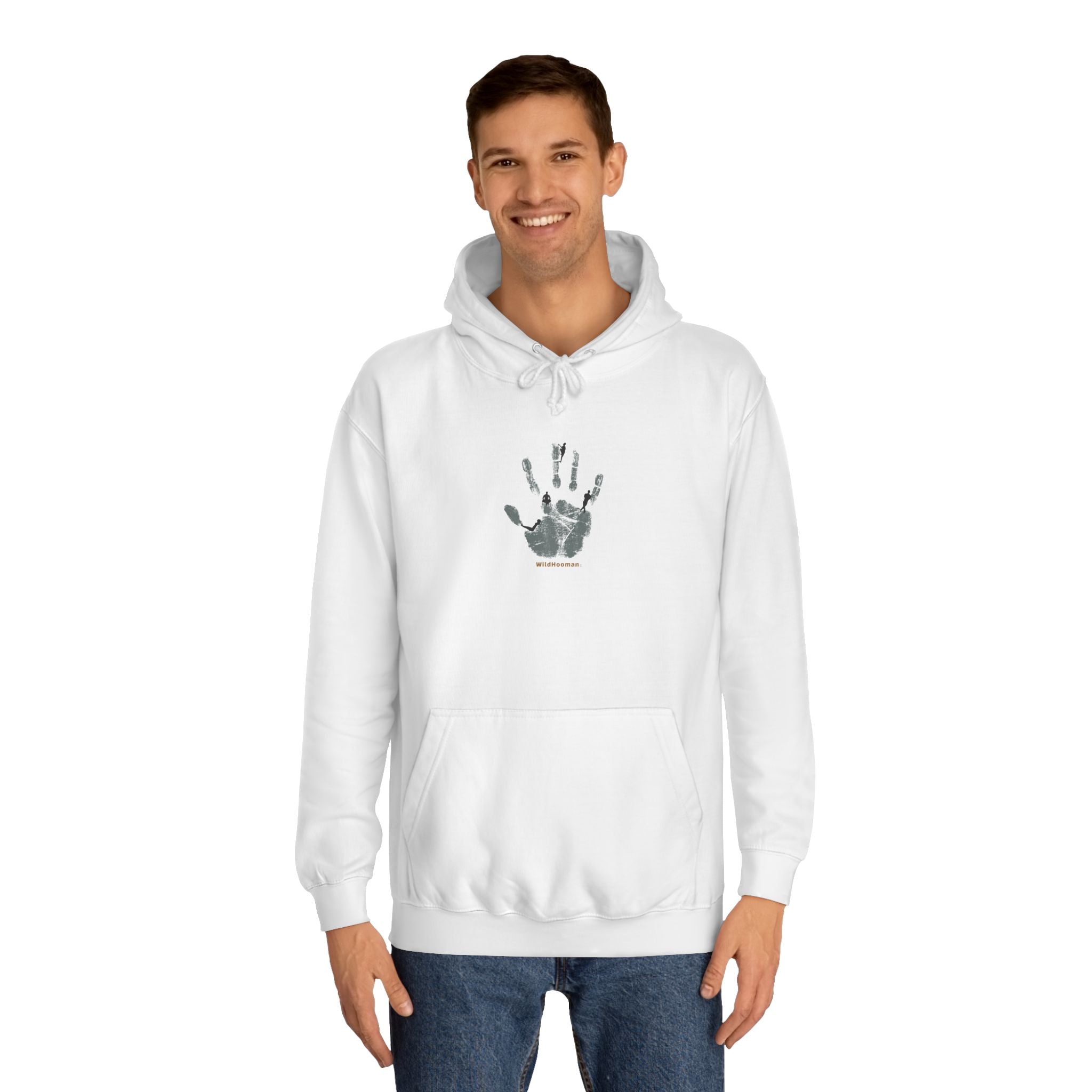 Wild Hooman - Unisex College Hoodie