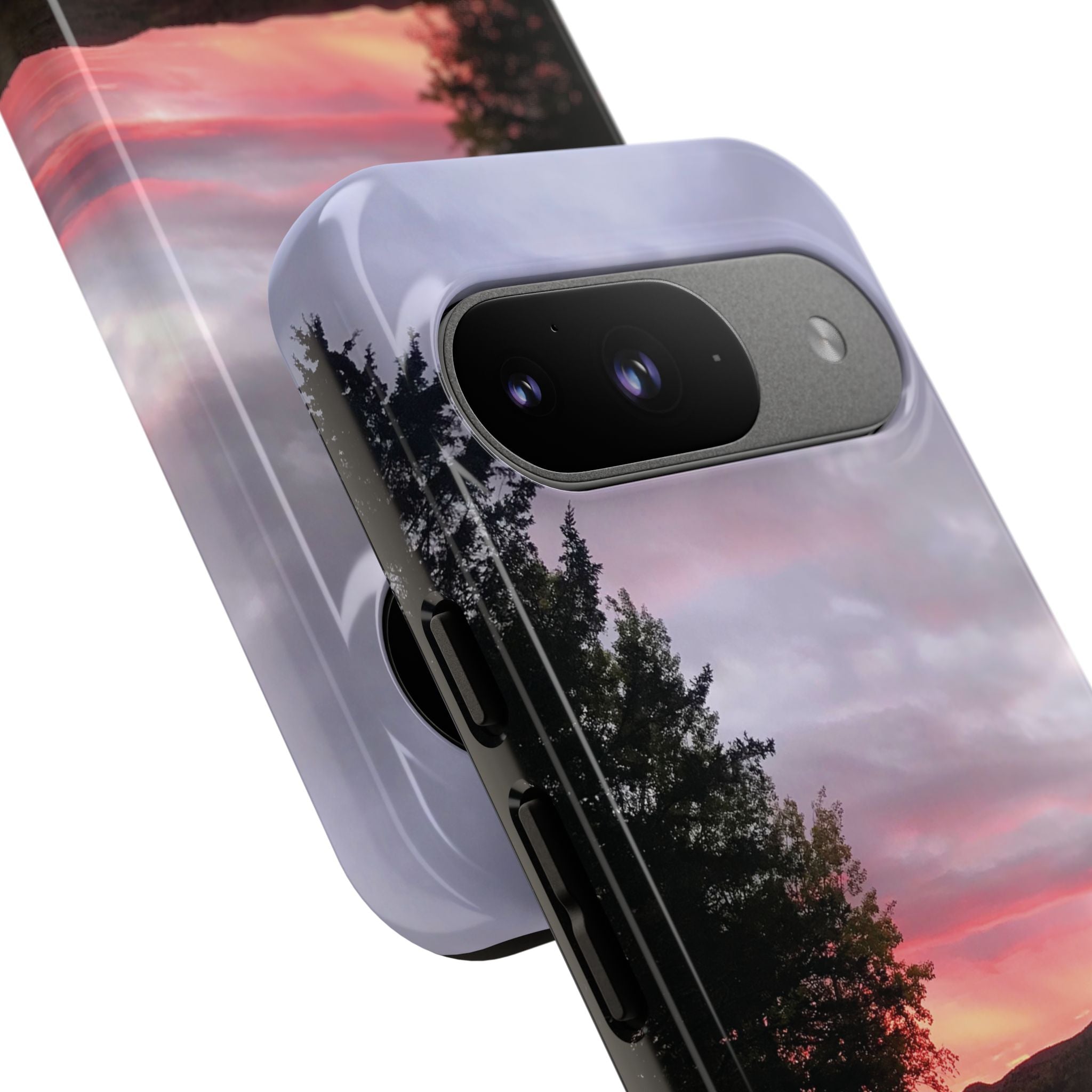 WildHooman Sunset -  St. John River, Maine - Phone Protective Cover