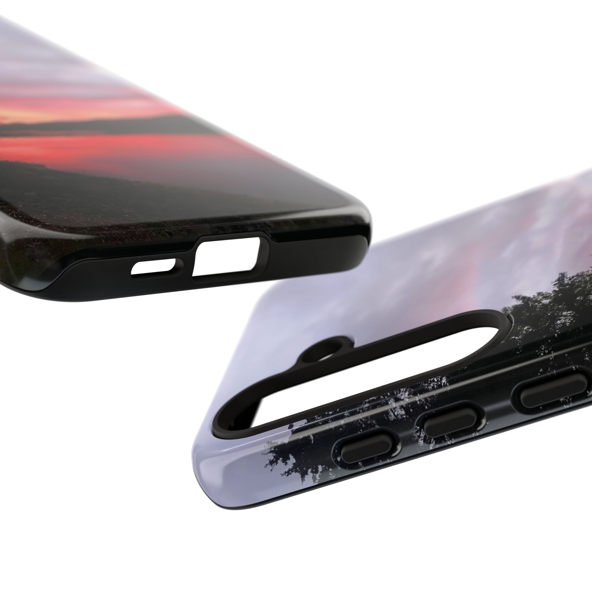 WildHooman Sunset -  St. John River, Maine - Phone Protective Cover