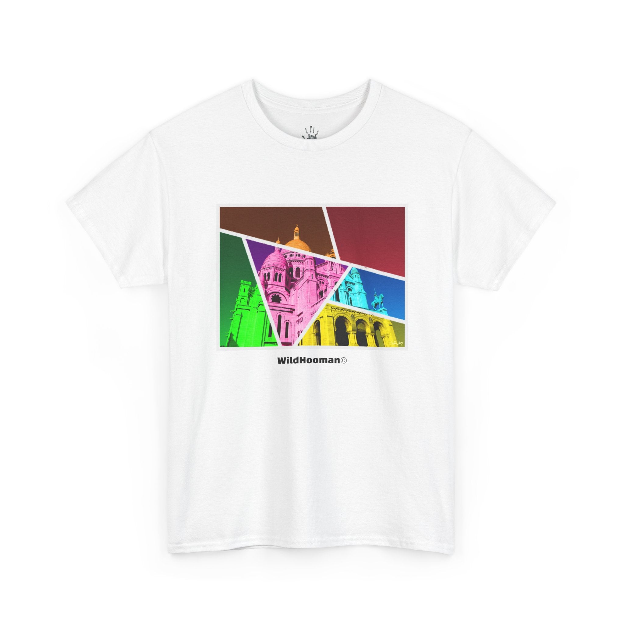 WildHooman Basilique du Sacré-Cœur Unisex T-Shirt